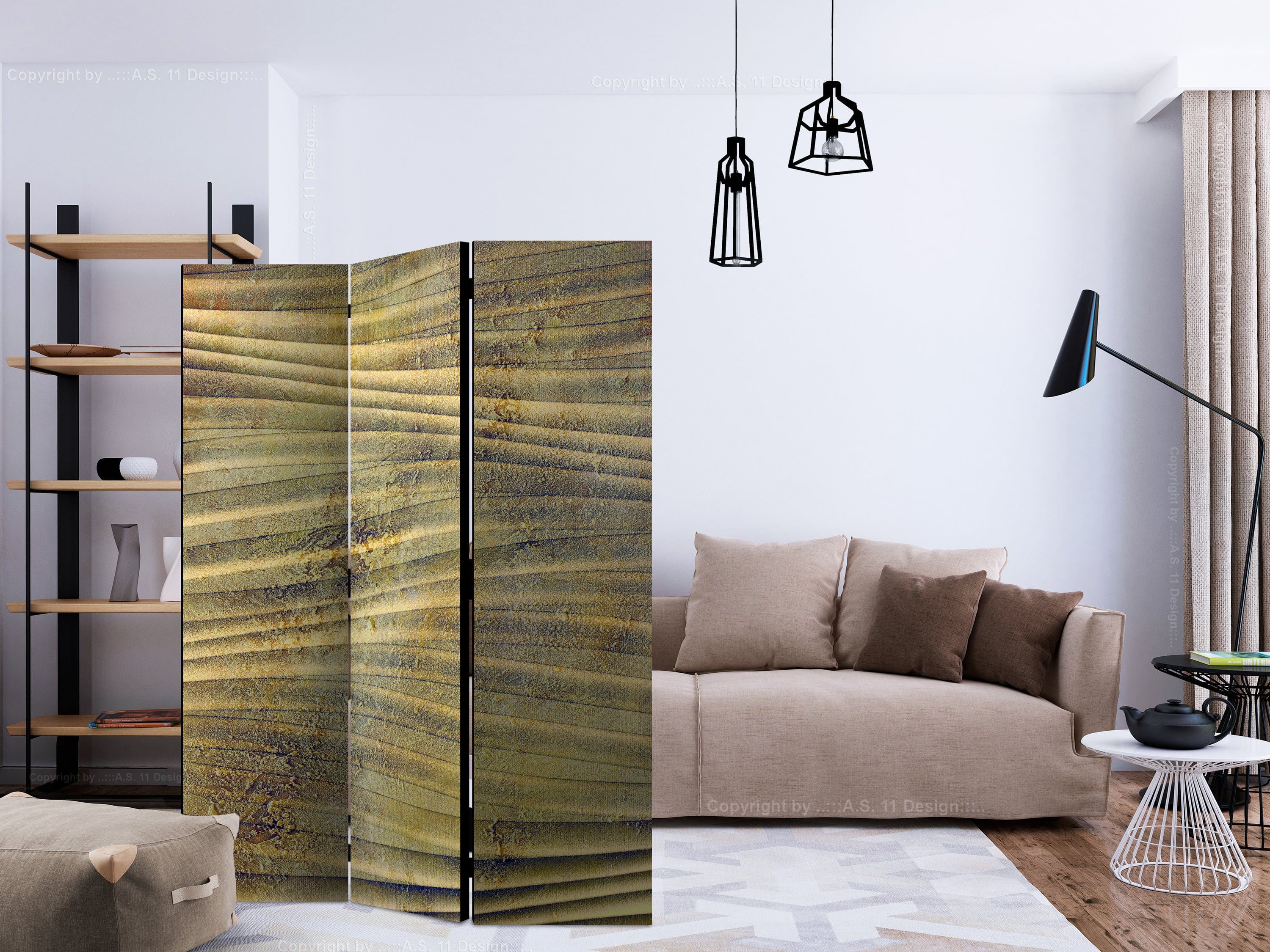 Aizslietnis 3-daļīgs - Sapnis par Sahāru (135x172cm) 135x172 cm Home Trends
