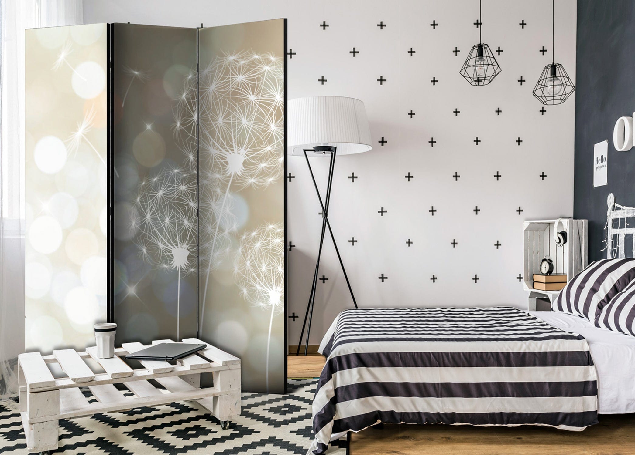 Aizslietnis 3-daļīgs - Skaistuma balāde (135x172cm) 135x172 cm Home Trends