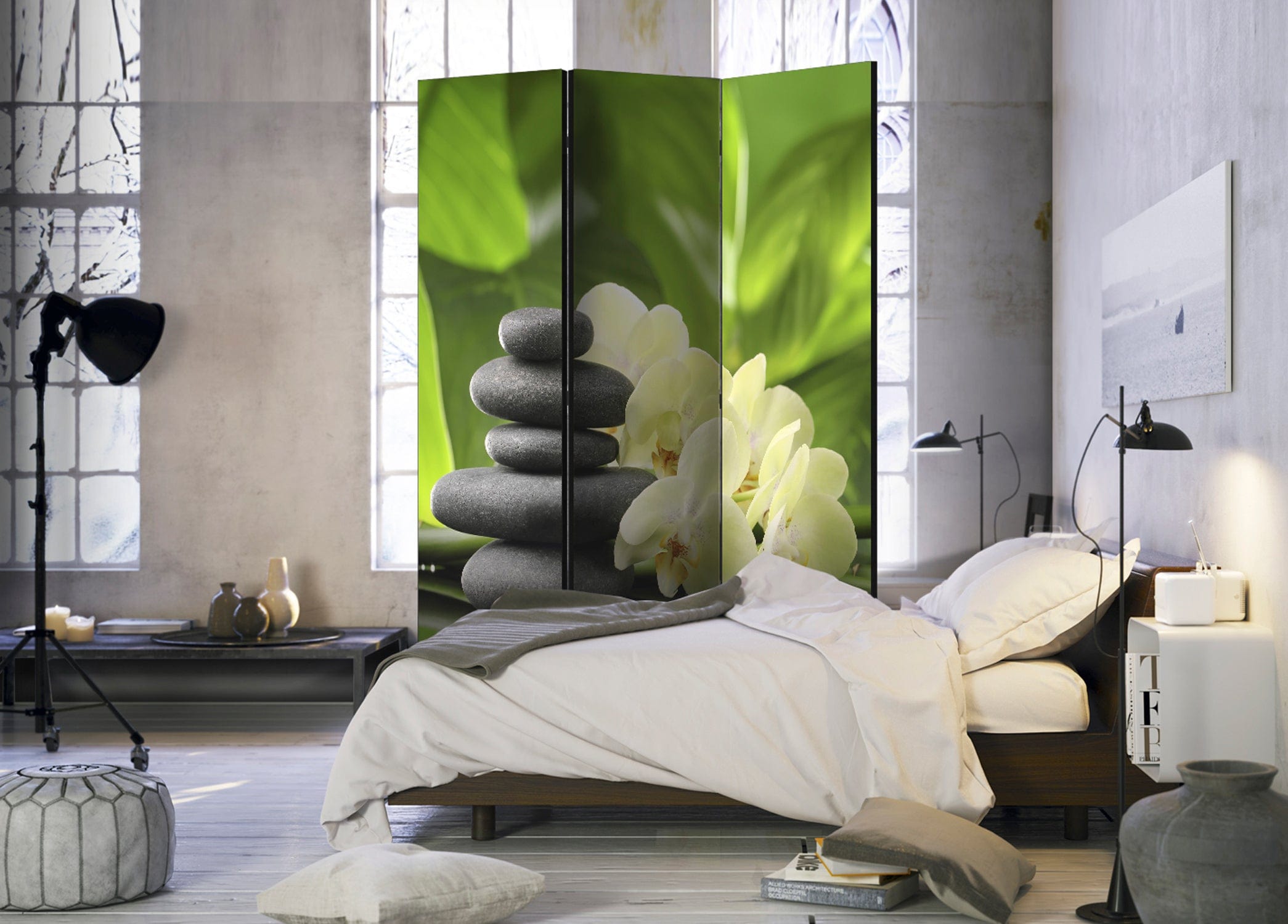 Aizslietnis 3-daļīgs - Spa dārzs (135x172cm) 135x172 cm Home Trends