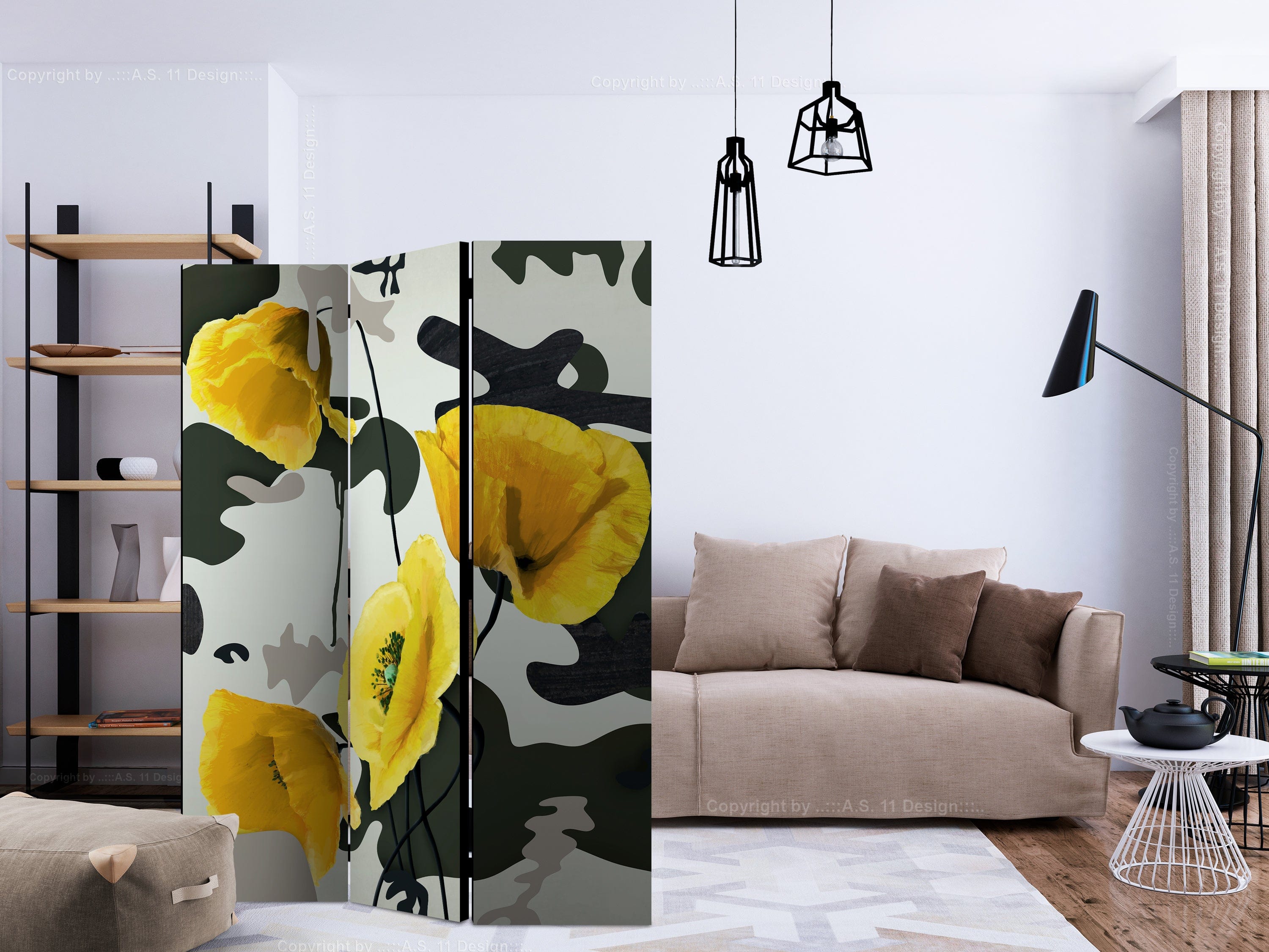 Aizslietnis 3-daļīgs - Svaiga krāsa (135x172cm) 135x172 cm Home Trends