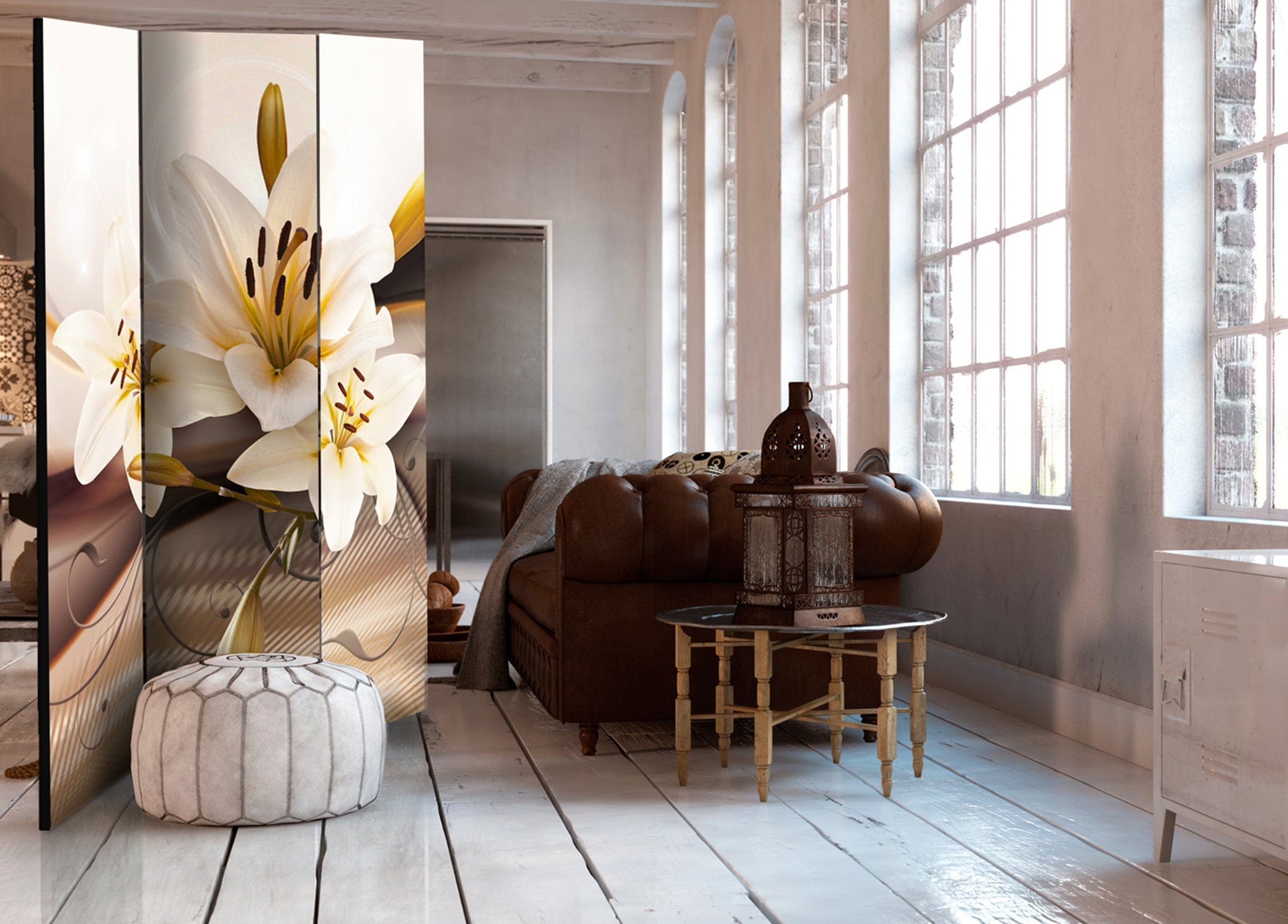 Aizslietnis 3-daļīgs - Tuksneša dārzs (135x172cm) 135x172 cm Home Trends