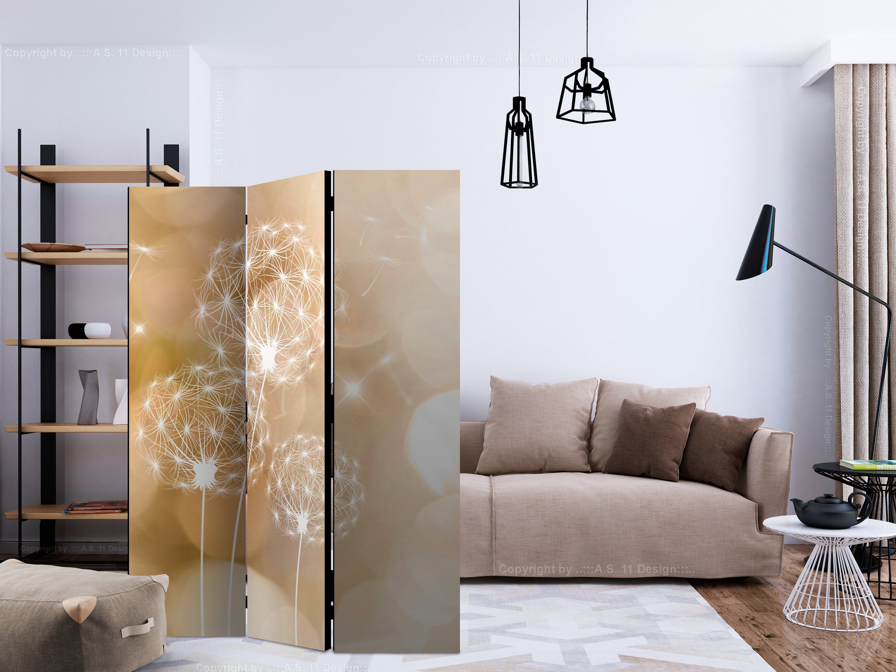 Aizslietnis 3-daļīgs - Vasaras pieskāriens (135x172cm) 135x172 cm Home Trends