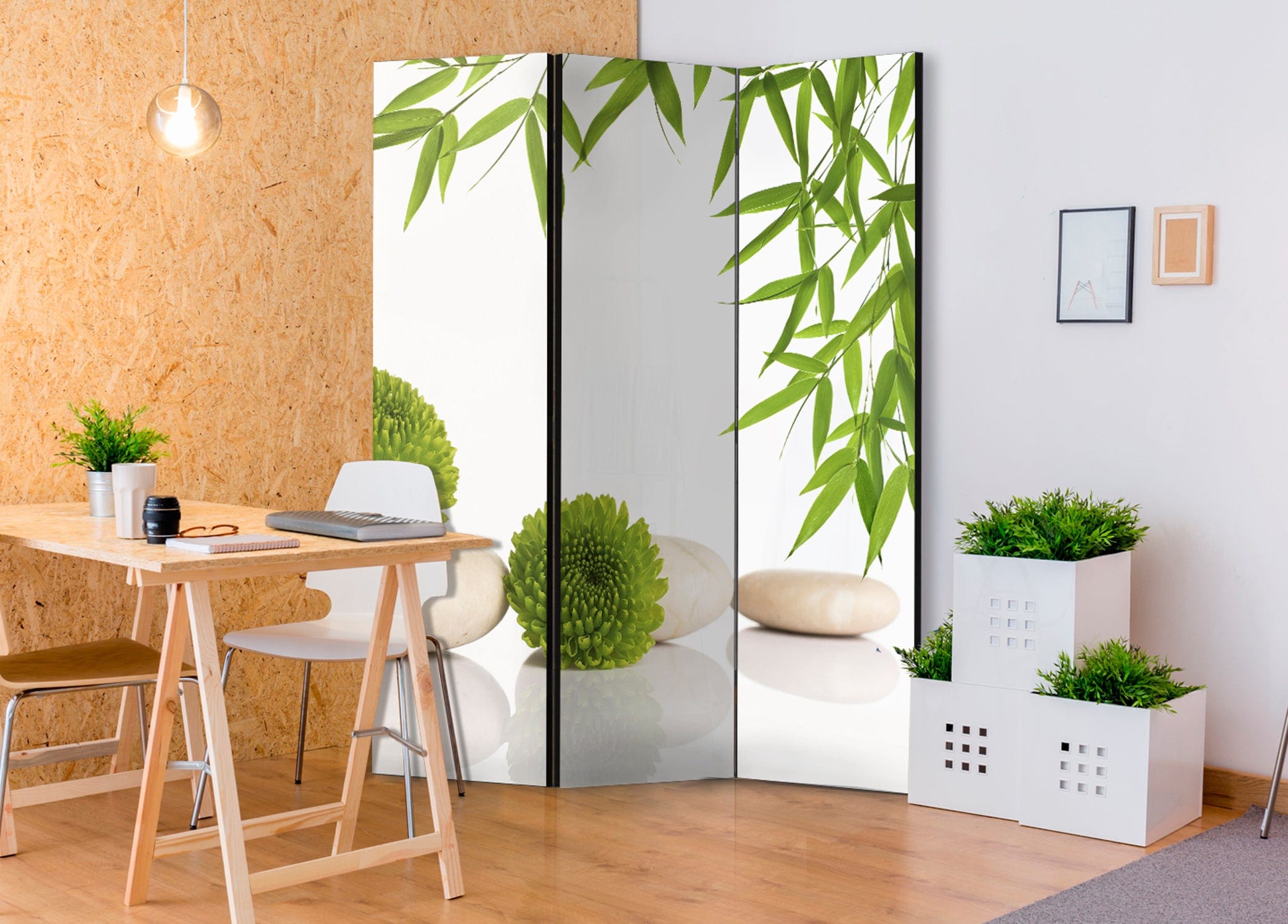 Aizslietnis 3-daļīgs - Zaļā atpūta (135x172cm) 135x172 cm Home Trends