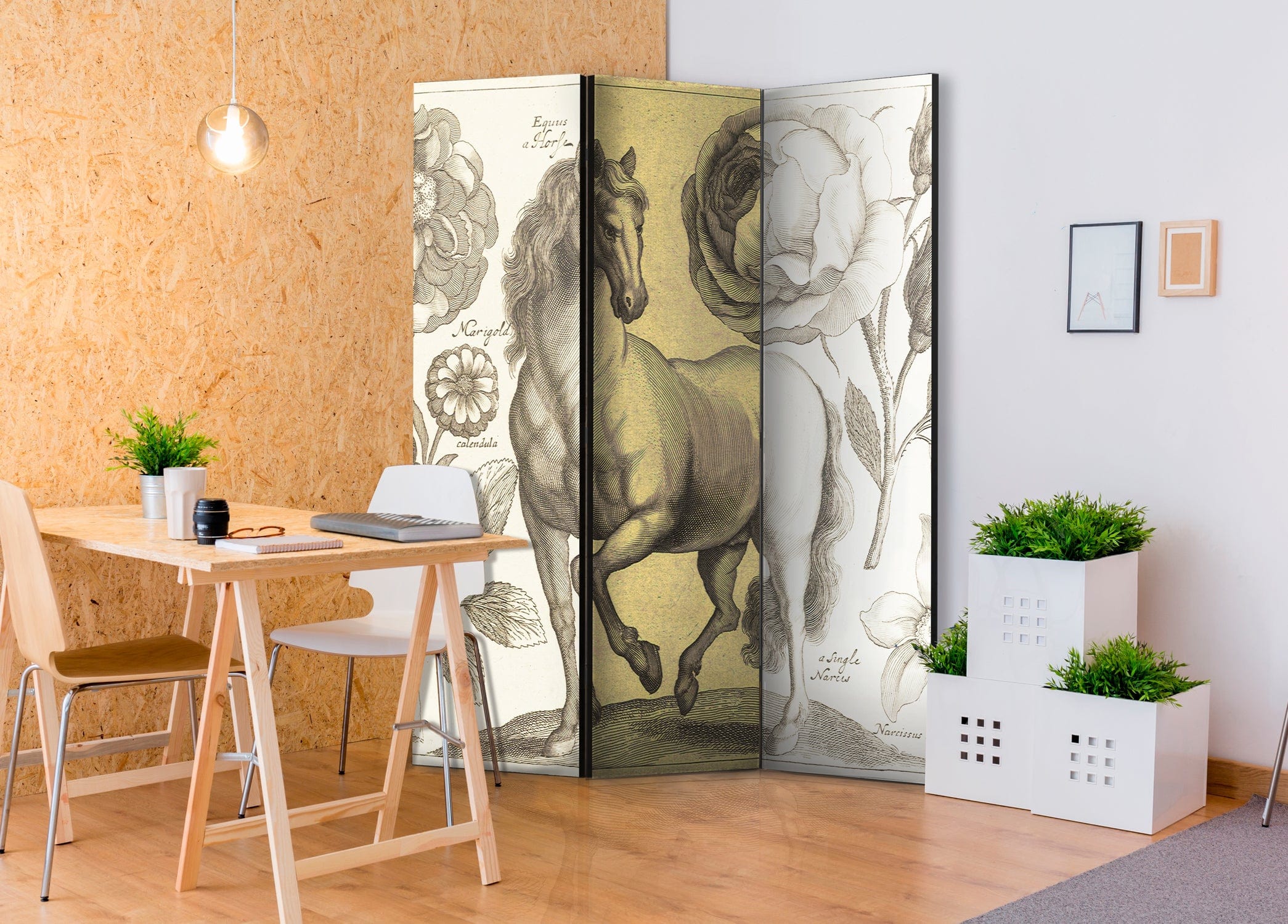 Aizslietnis 3-daļīgs - Zirgs (135x172cm) 135x172 cm Home Trends