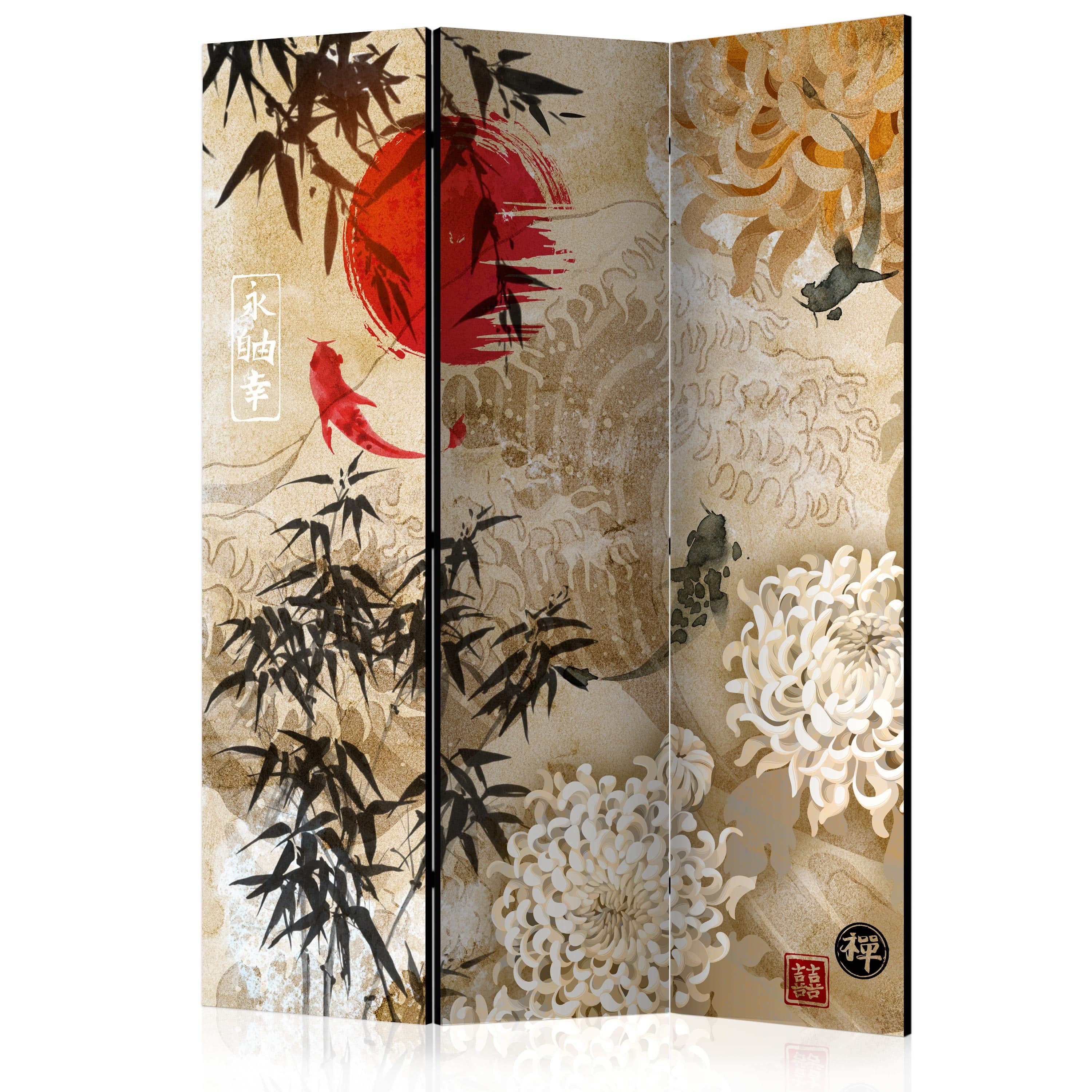 Aizslietnis 3-daļīgs - Zivju deja (135x172cm) 135x172 cm Home Trends