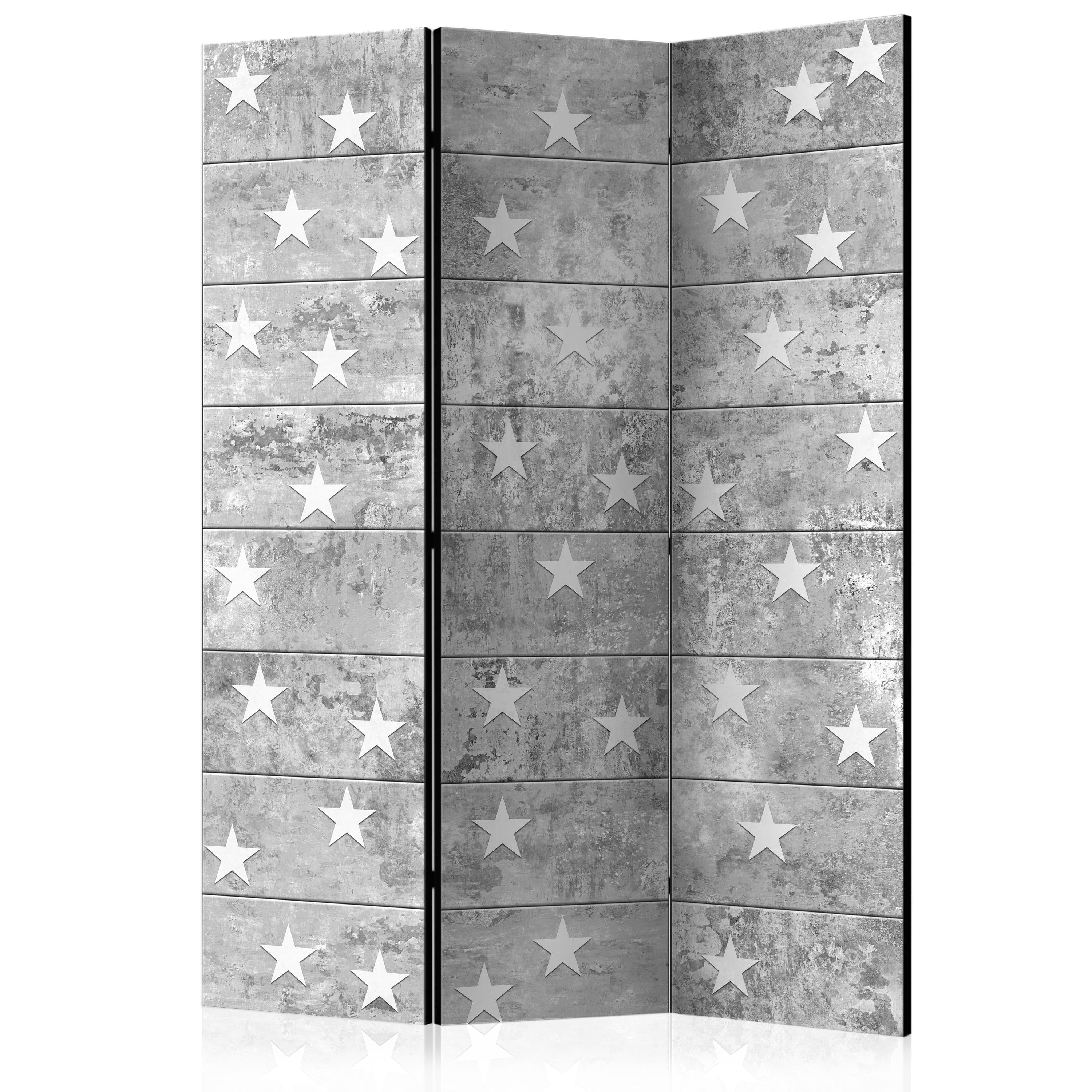 Aizslietnis 3-daļīgs - Zvaigznes uz betona (135x172cm) Home Trends