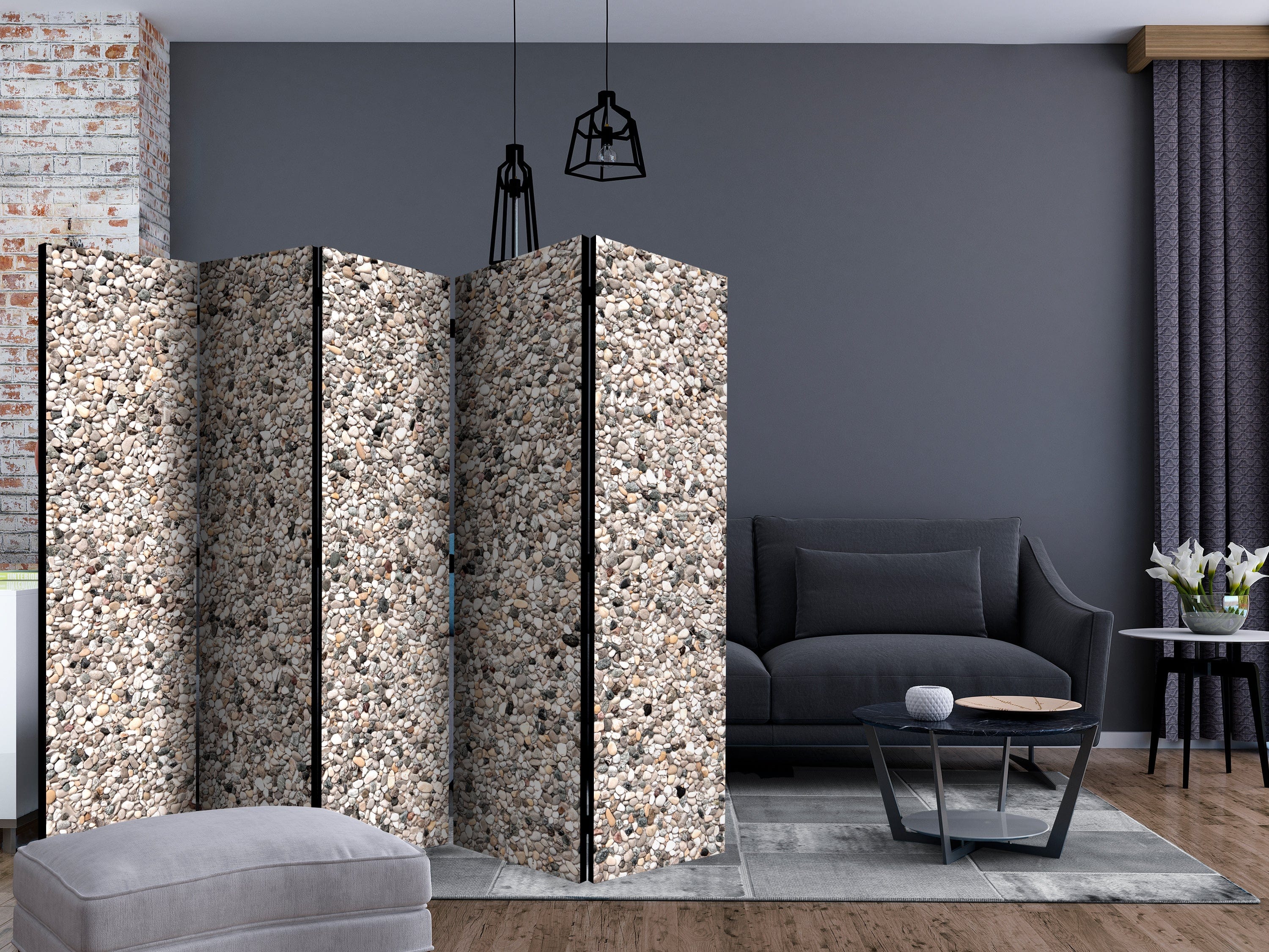 Aizslietnis 5-daļīgs - Akmens valdzinājums (225x172cm) 225x172 cm Home Trends