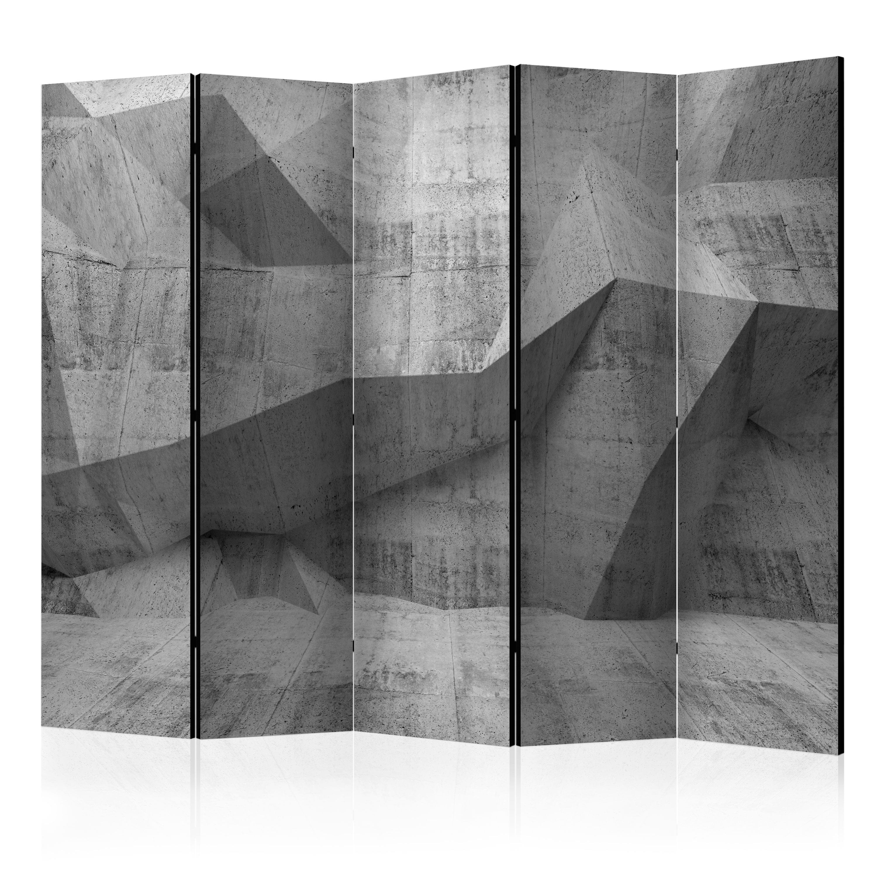 Aizslietnis 5-daļīgs - Betona ģeometrija (225x172cm) 225x172 cm Home Trends