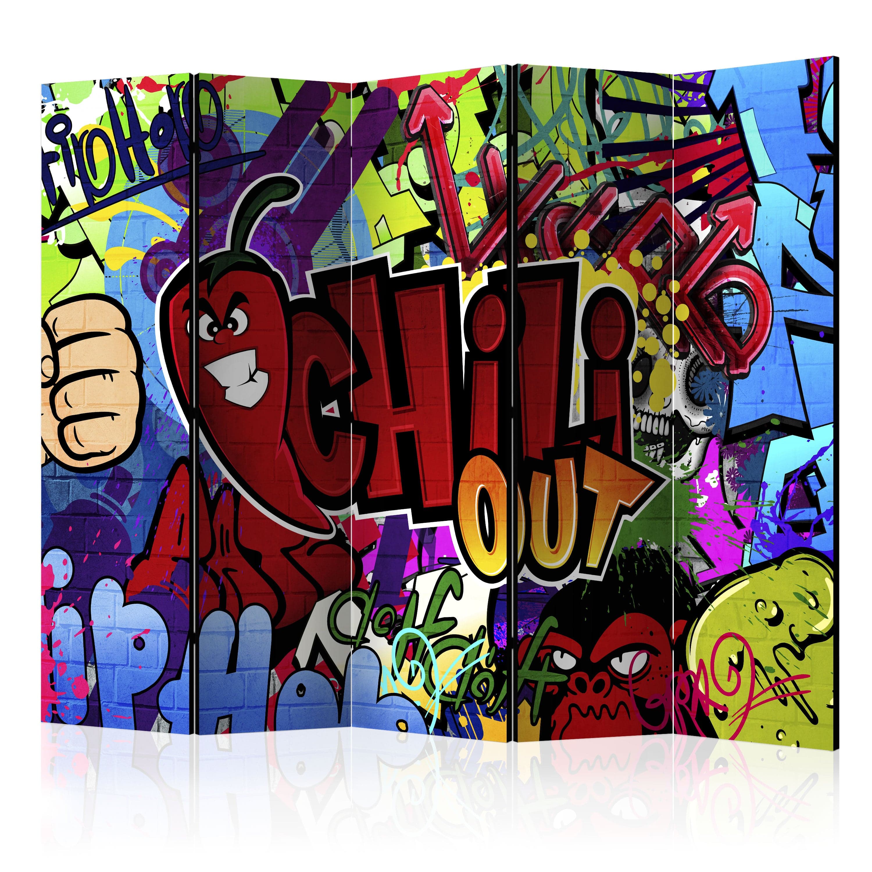 Aizslietnis 5-daļīgs - Chili out (225x172cm) Home Trends