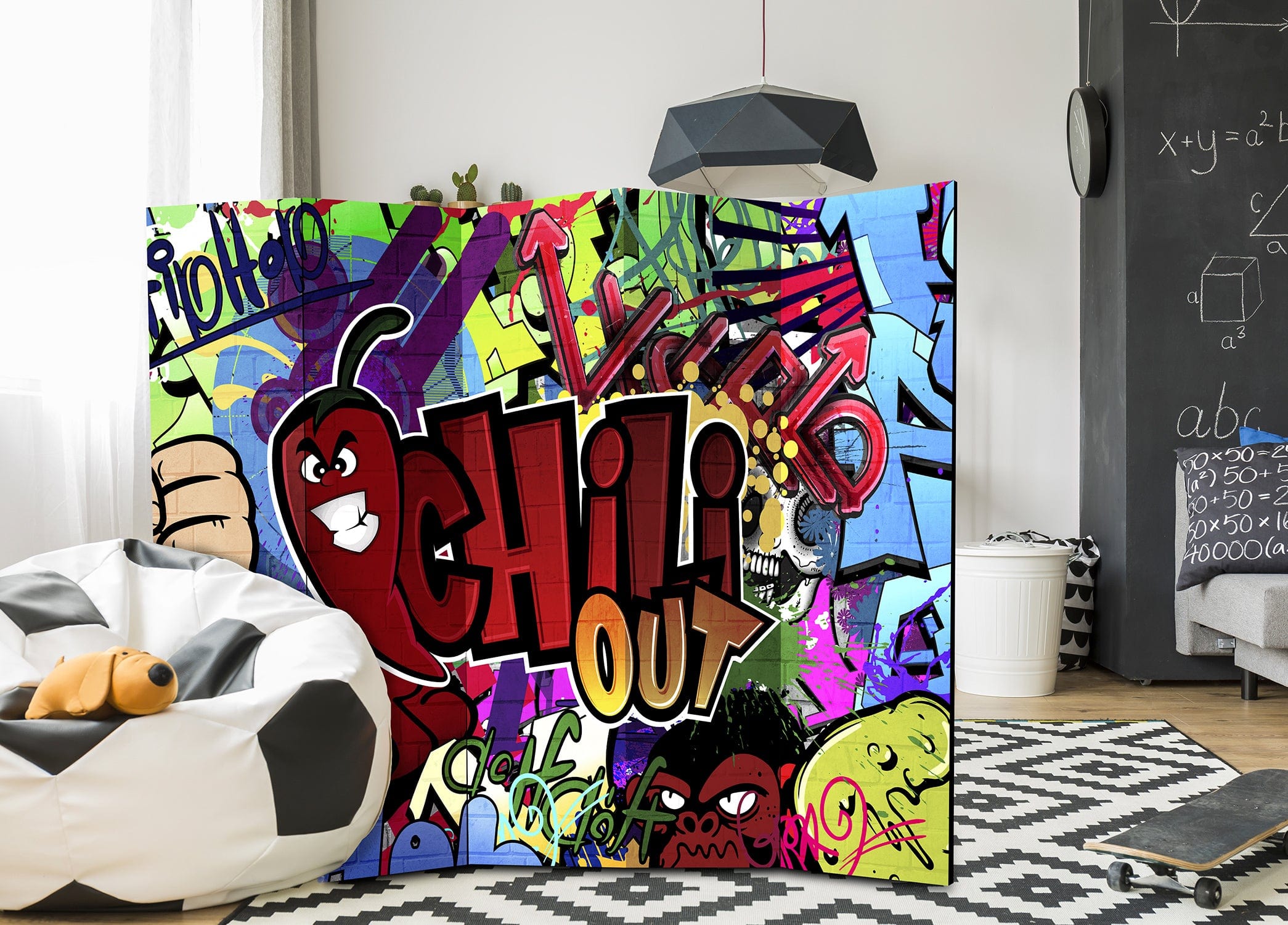 Aizslietnis 5-daļīgs - Chili out (225x172cm) Home Trends