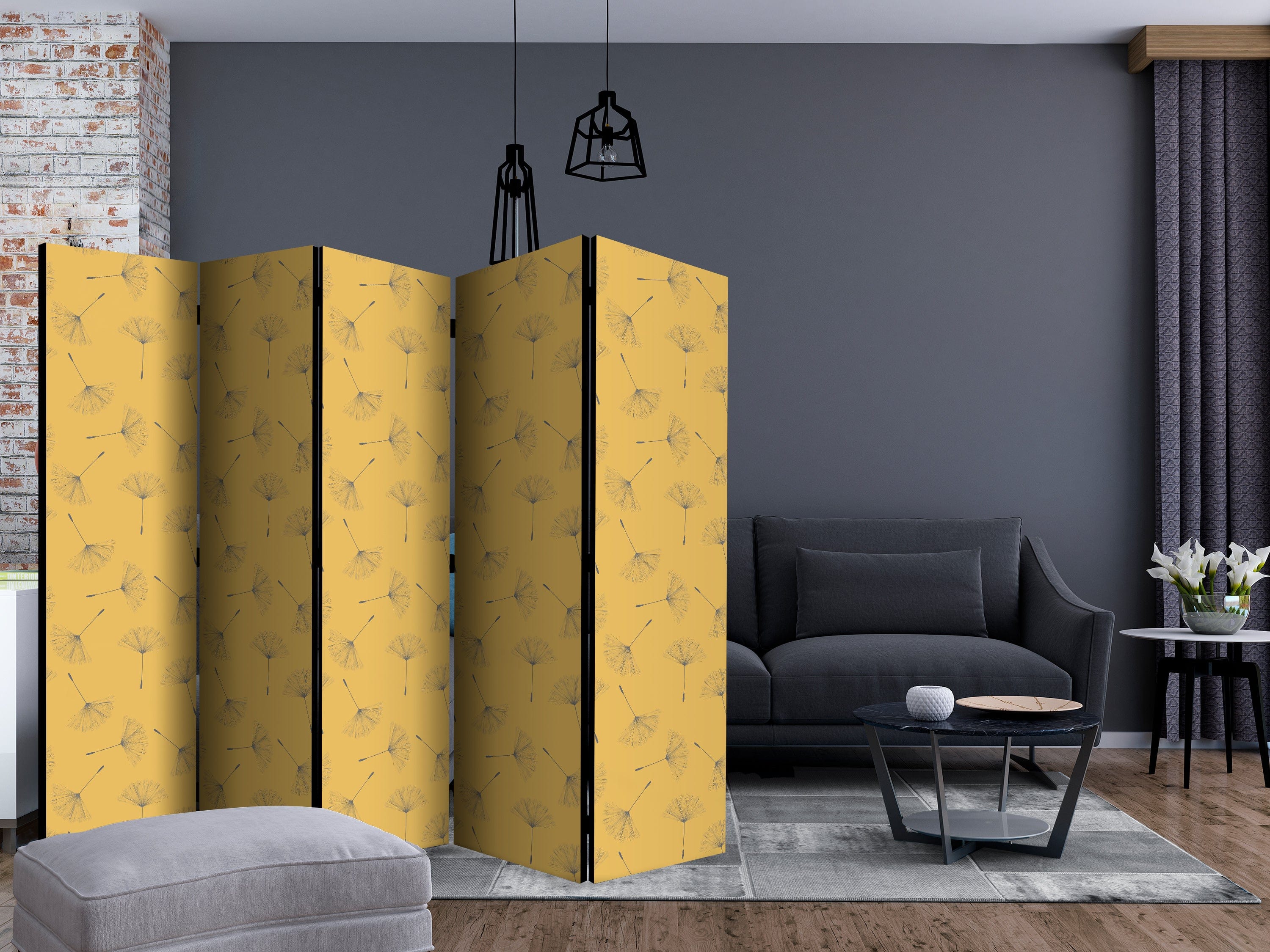 Aizslietnis 5-daļīgs - Dabas elpa (225x172cm) Home Trends