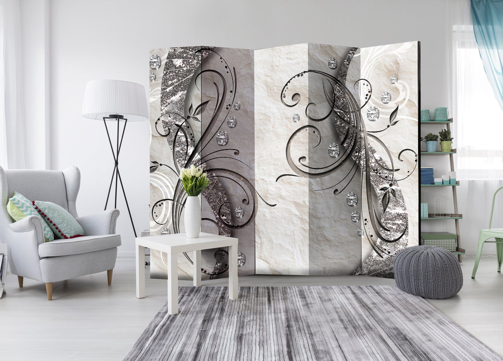 Aizslietnis 5-daļīgs - Dimantu taka (225x172cm) Home Trends