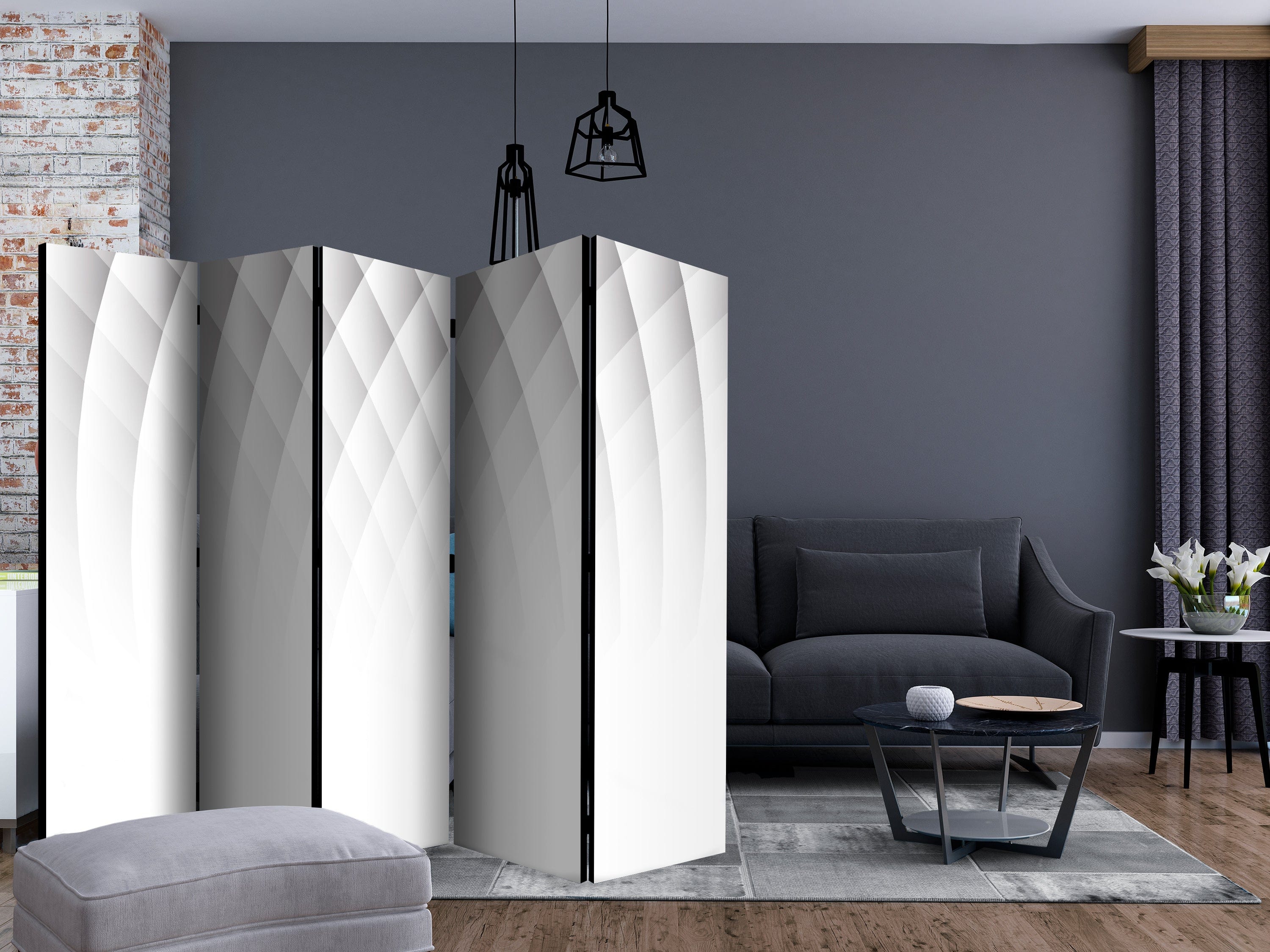 Aizslietnis 5-daļīgs - Gaismas struktūra (225x172cm) 225x172 cm Home Trends