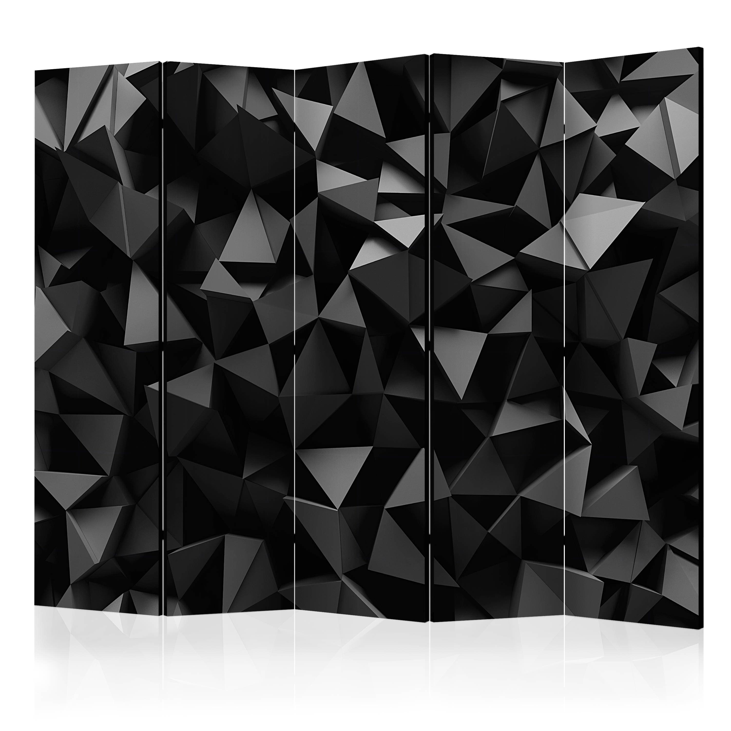 Aizslietnis 5-daļīgs - Ģeometrijas dziļums (225x172cm) Home Trends