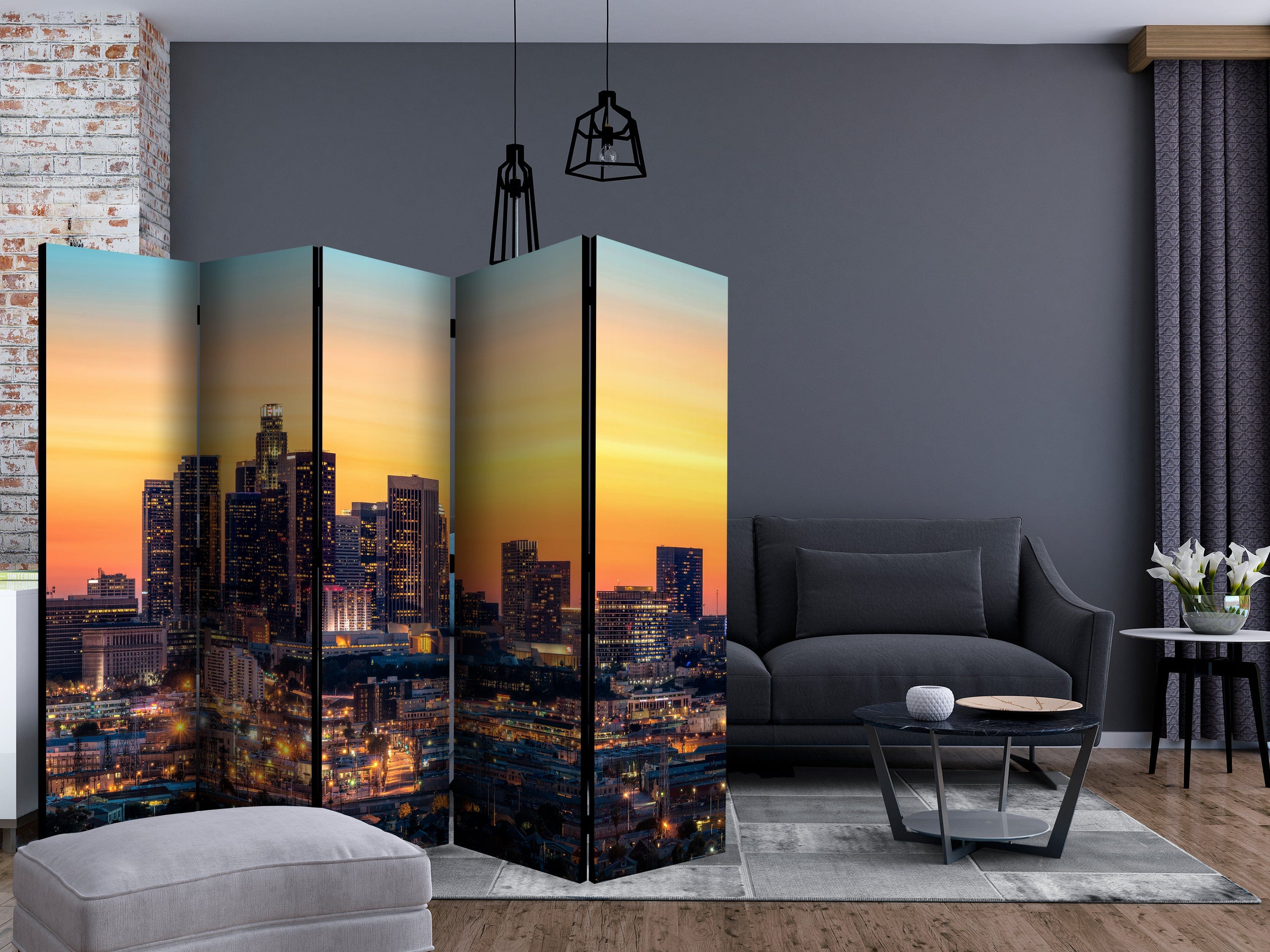 Aizslietnis 5-daļīgs - Kalifornijas vakars (225x172cm) Home Trends