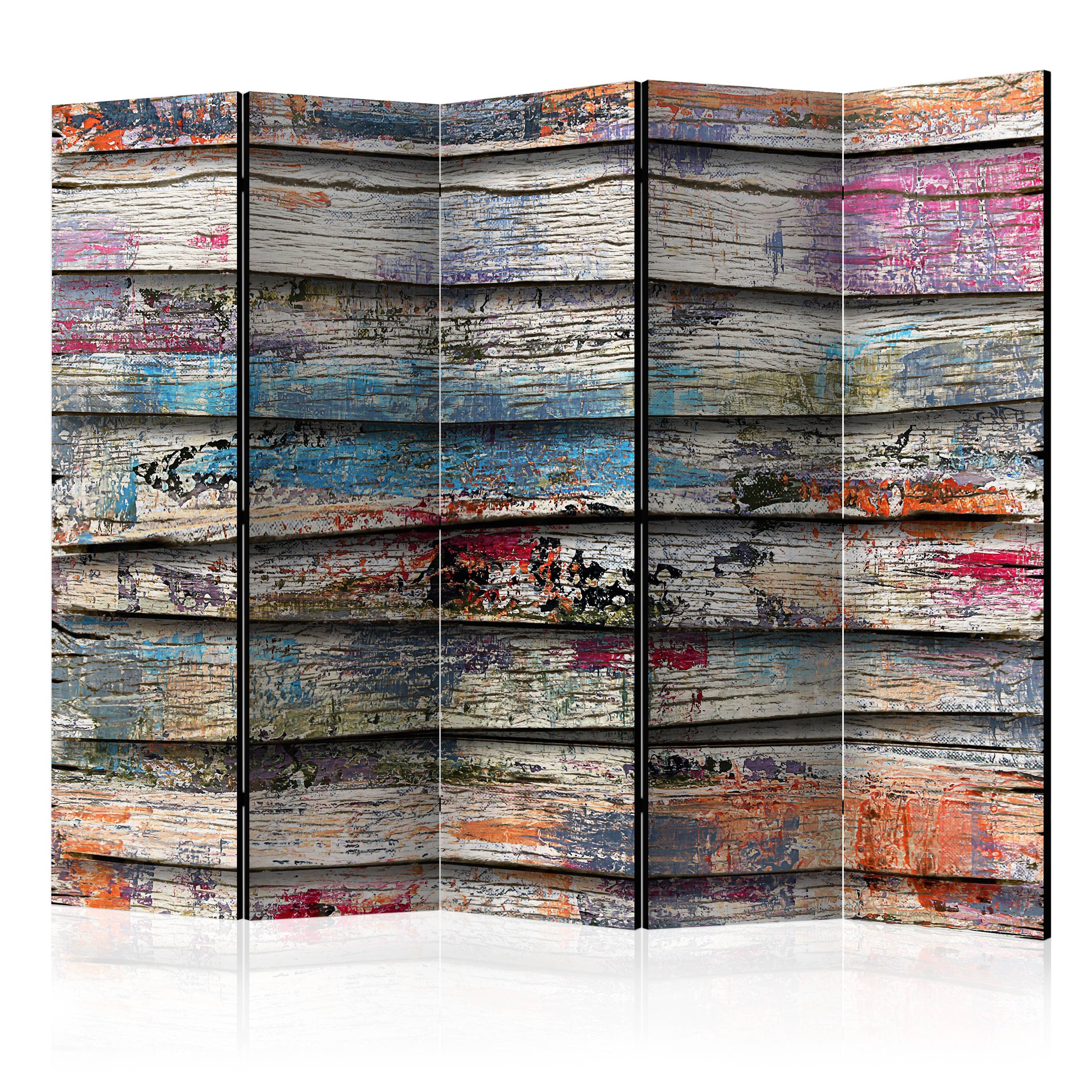 Aizslietnis 5-daļīgs - Krāsains koks (225x172cm) 225x172 cm Home Trends