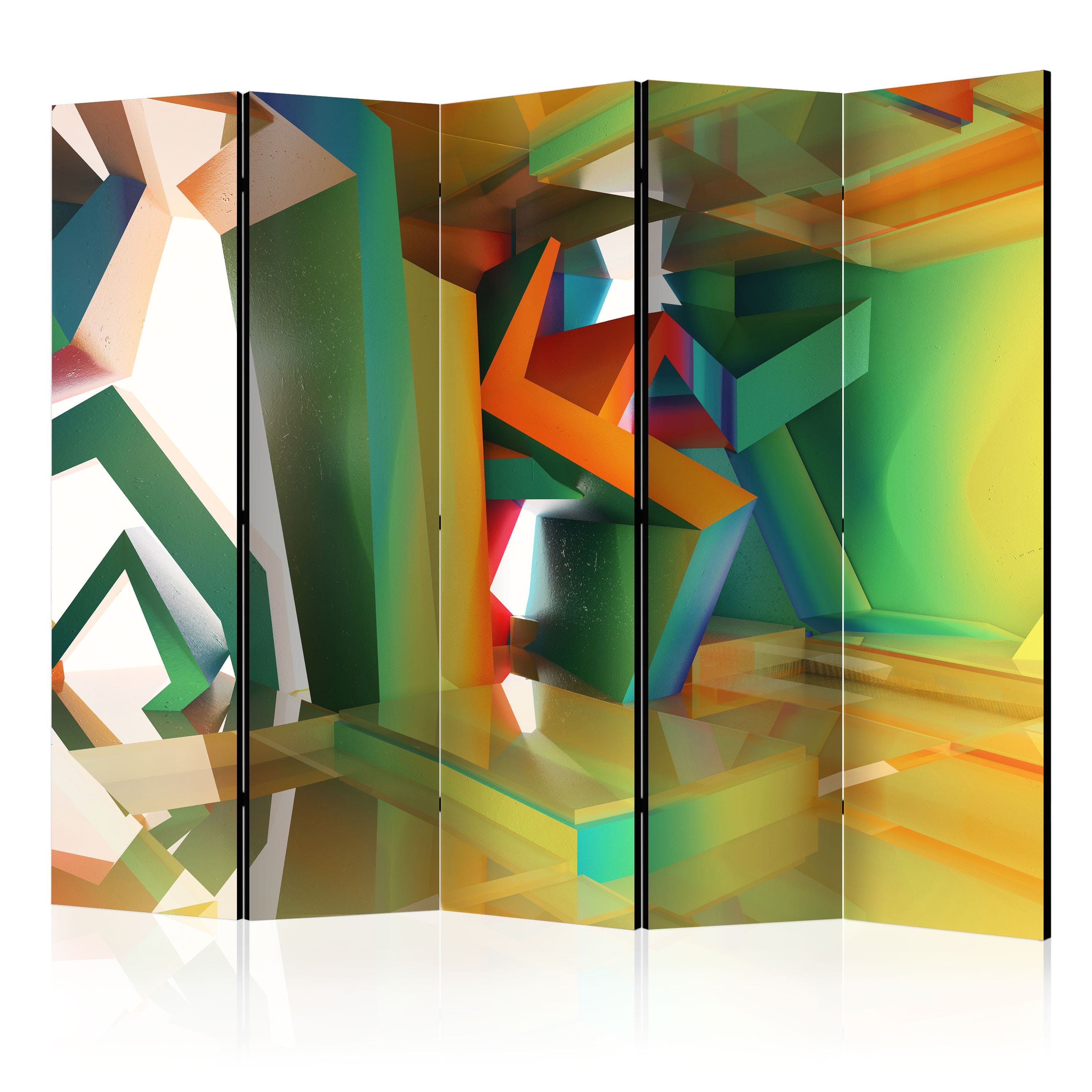 Aizslietnis 5-daļīgs - Krāsains kosmoss (225x172cm) 225x172 cm Home Trends