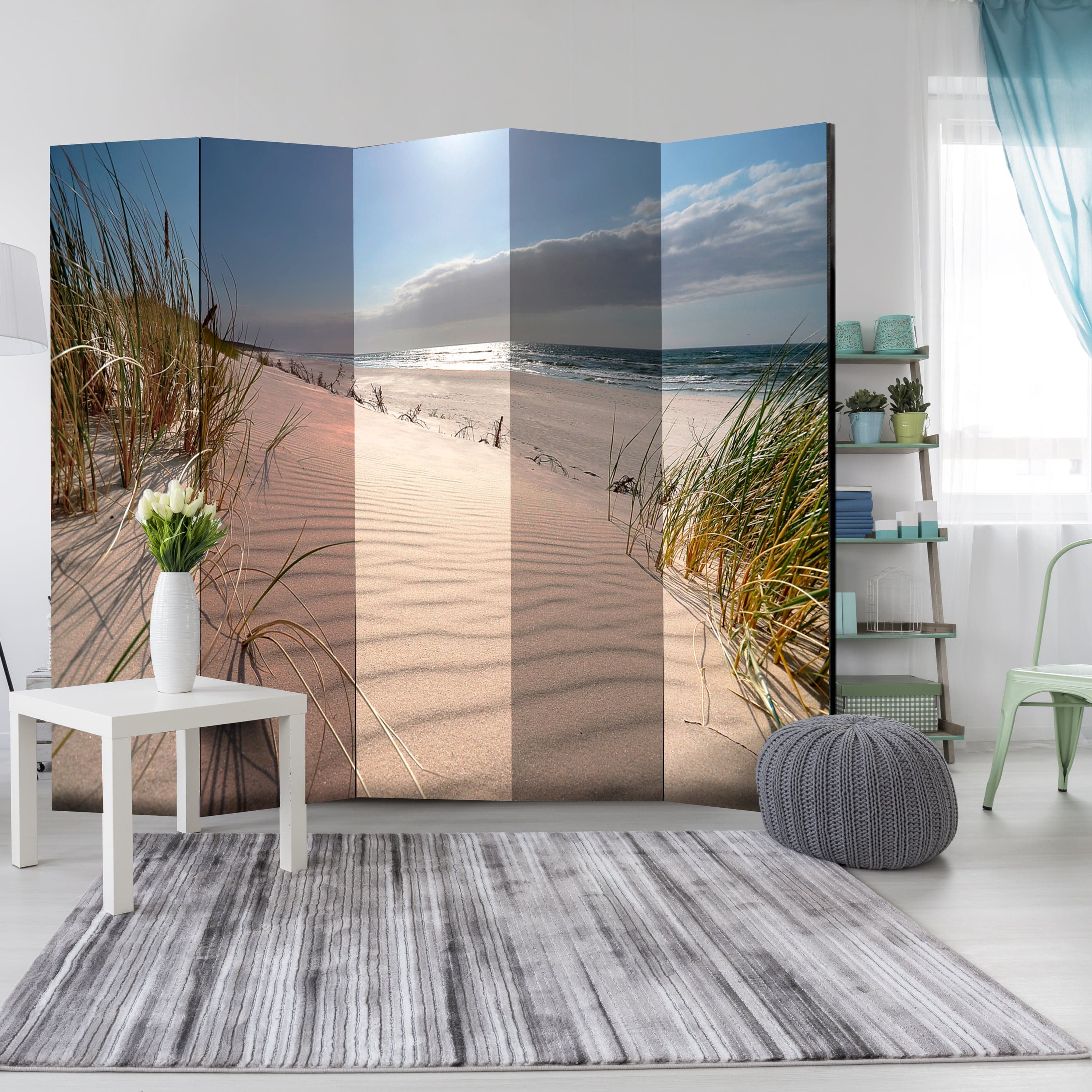 Aizslietnis 5-daļīgs - Pludmale Mžezyno (225x172cm) Home Trends
