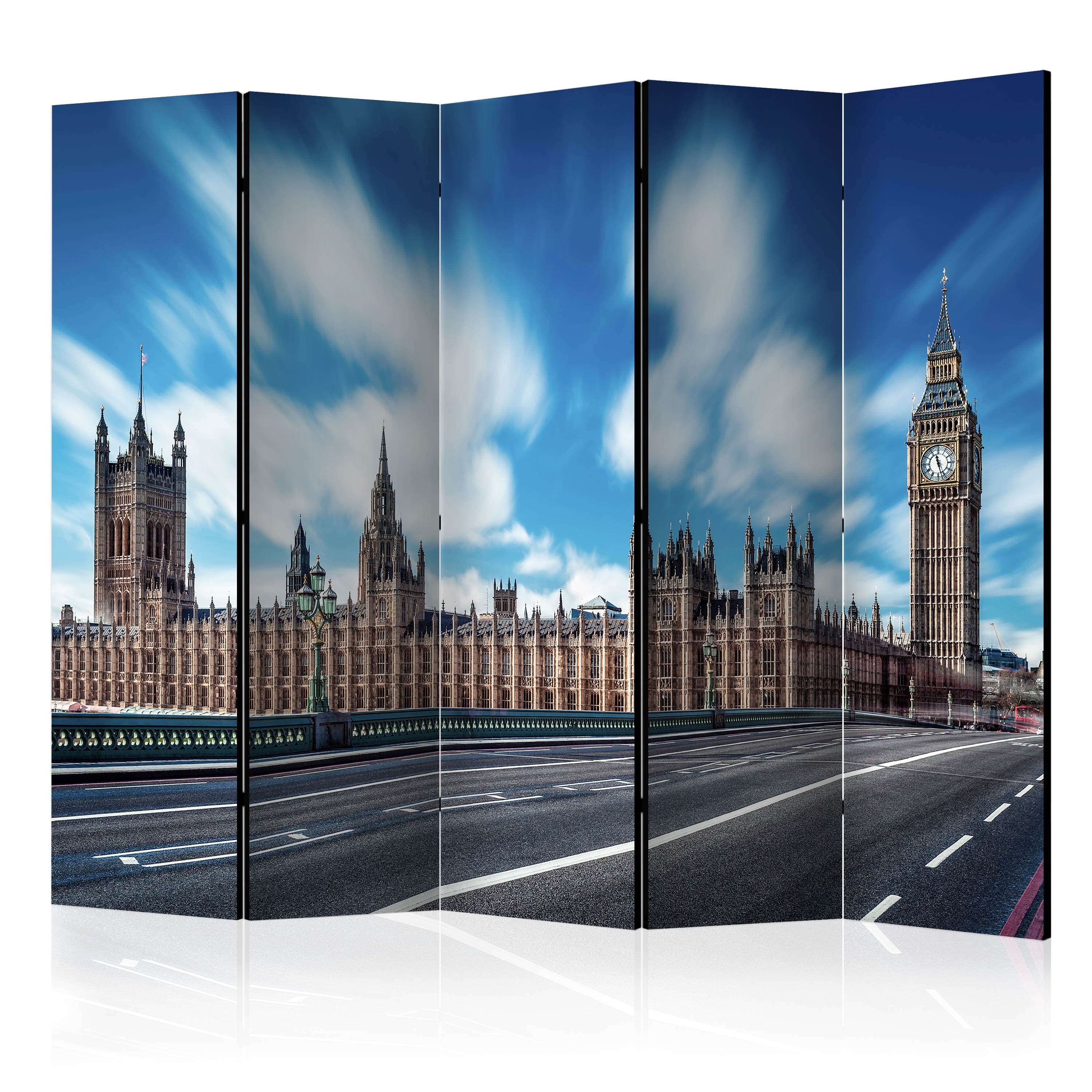 Aizslietnis 5-daļīgs - Saulainā Londona (225x172cm) Home Trends
