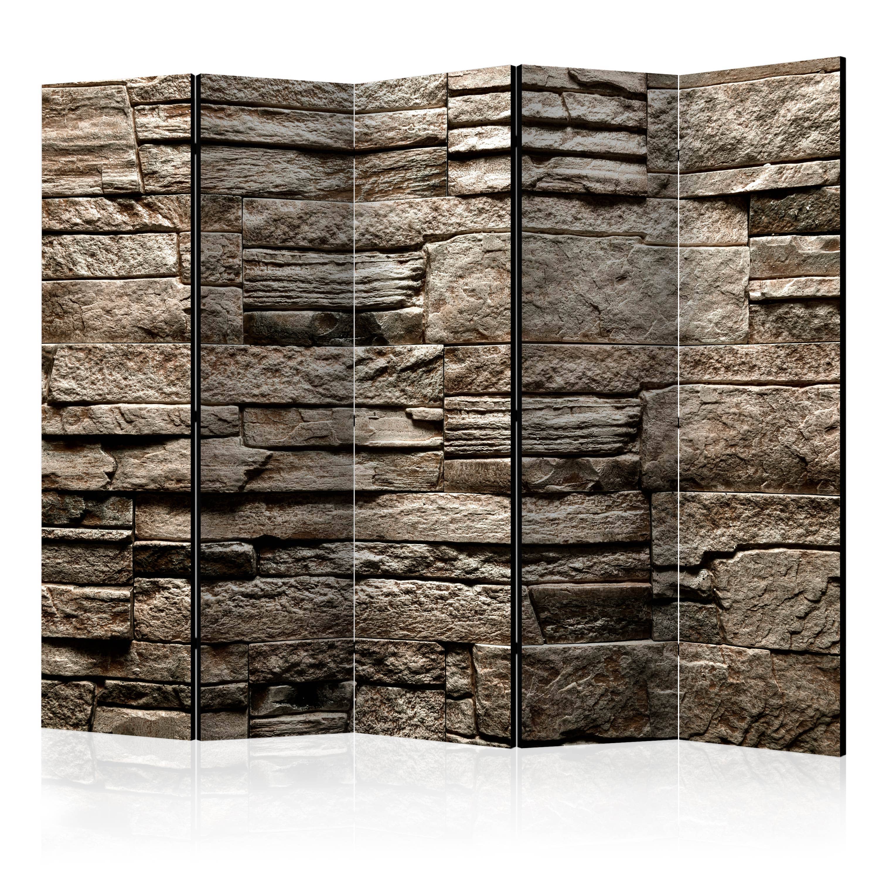 Aizslietnis 5-daļīgs - Skaists brūns akmens (225x172cm) 225x172 cm Home Trends