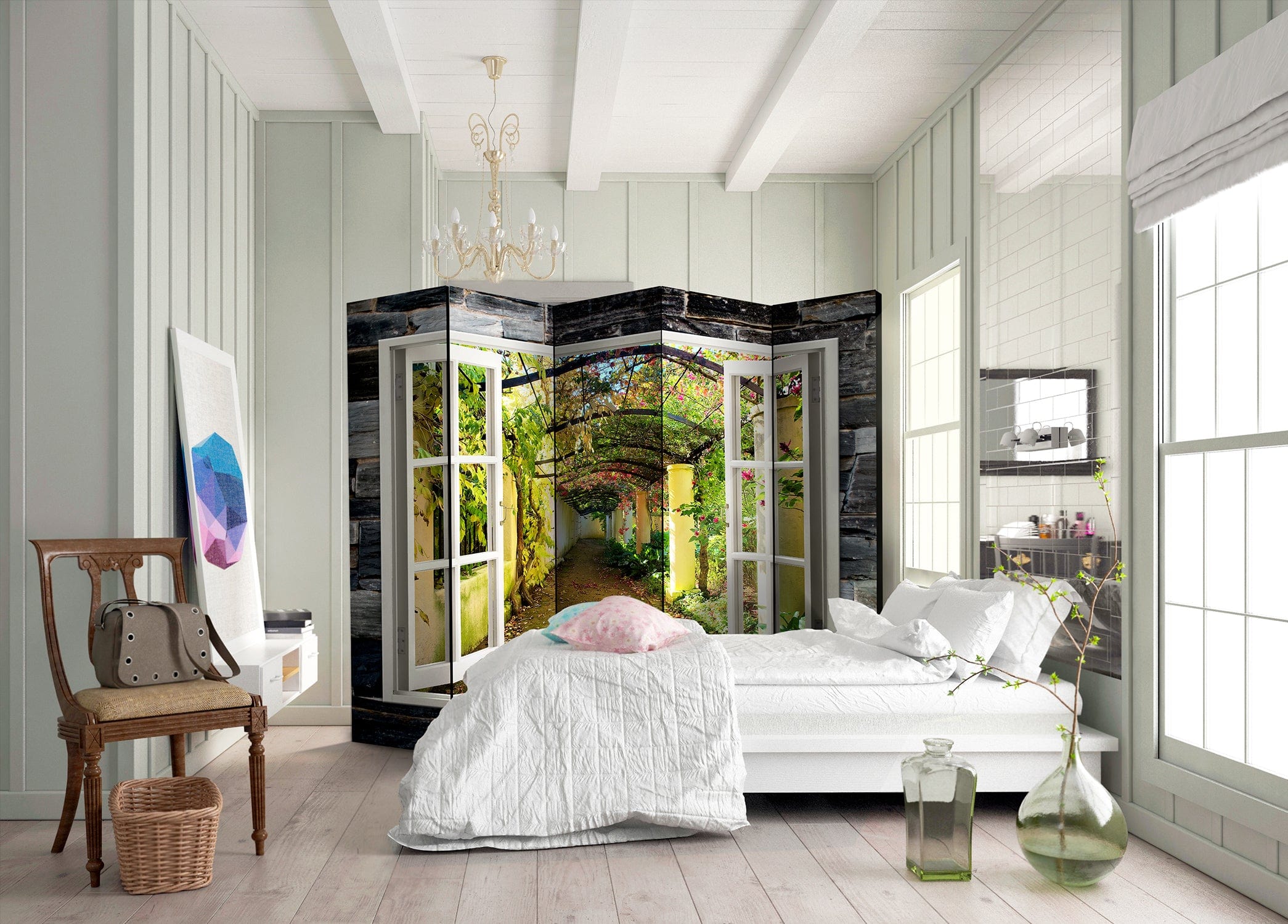 Aizslietnis 5-daļīgs - Slepenais dārzs (225x172cm) Home Trends