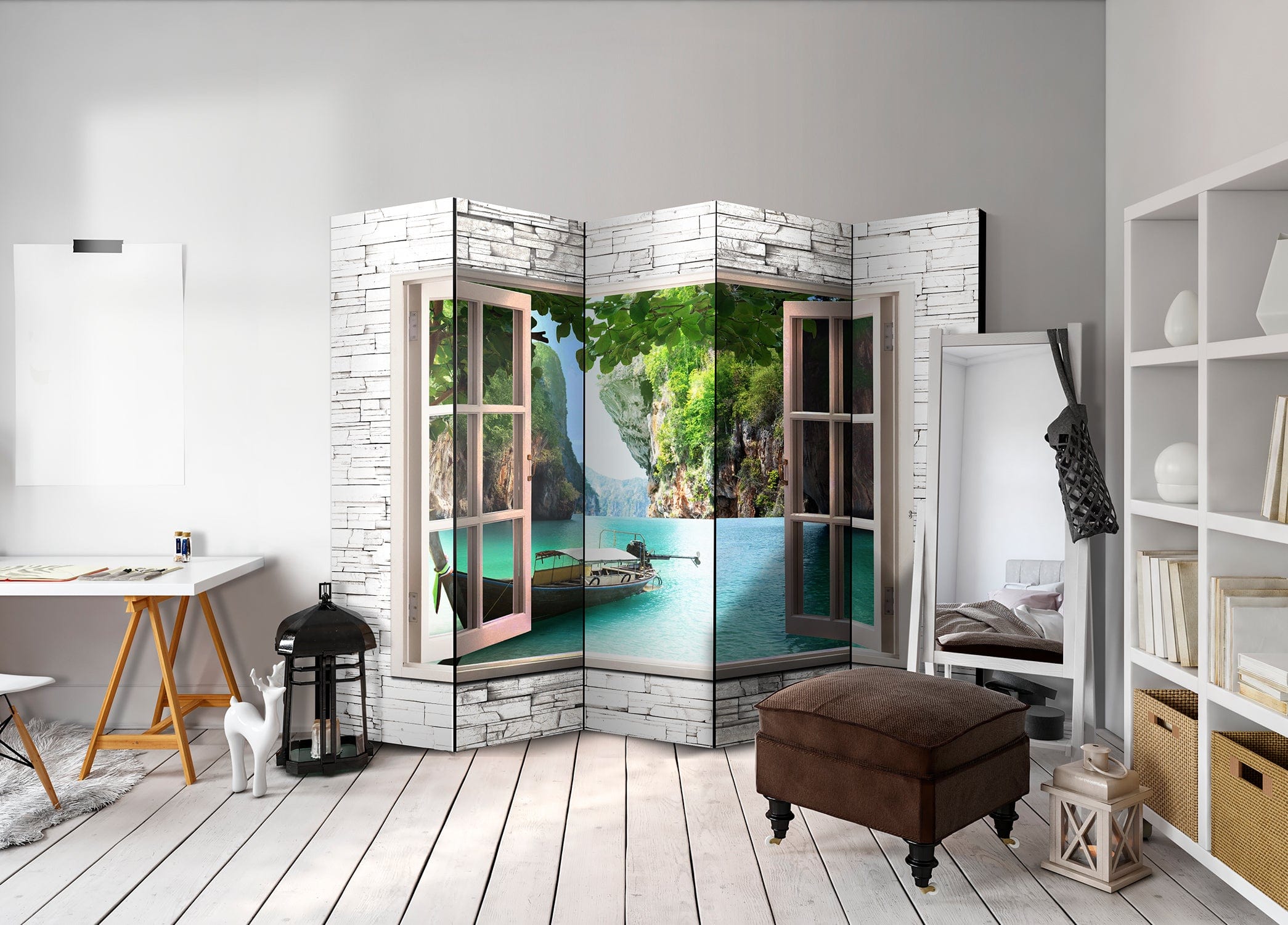 Aizslietnis 5-daļīgs - Taizemes paradīze (225x172cm) Home Trends