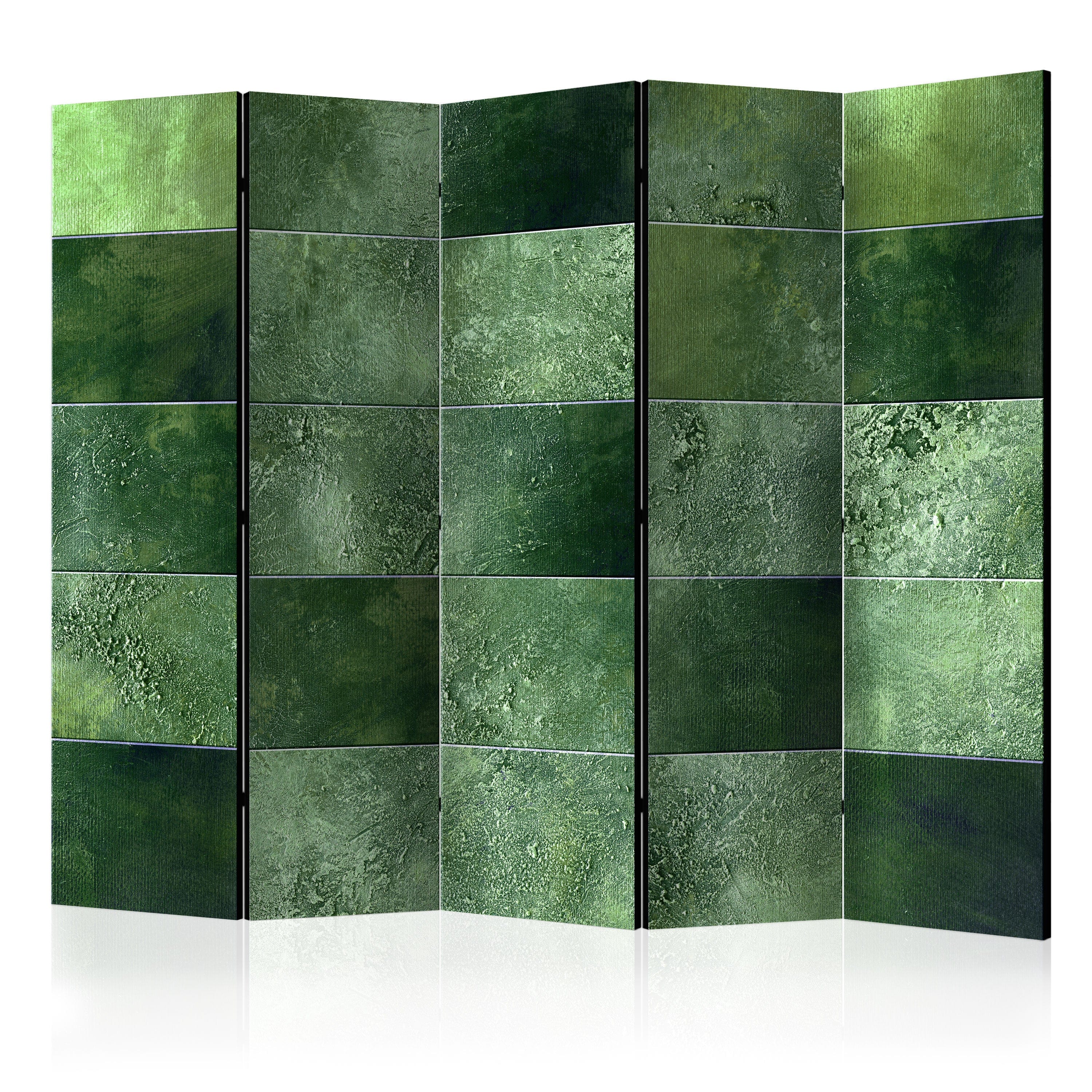 Aizslietnis 5-daļīgs - Zaļš puzzle (225x172cm) Home Trends