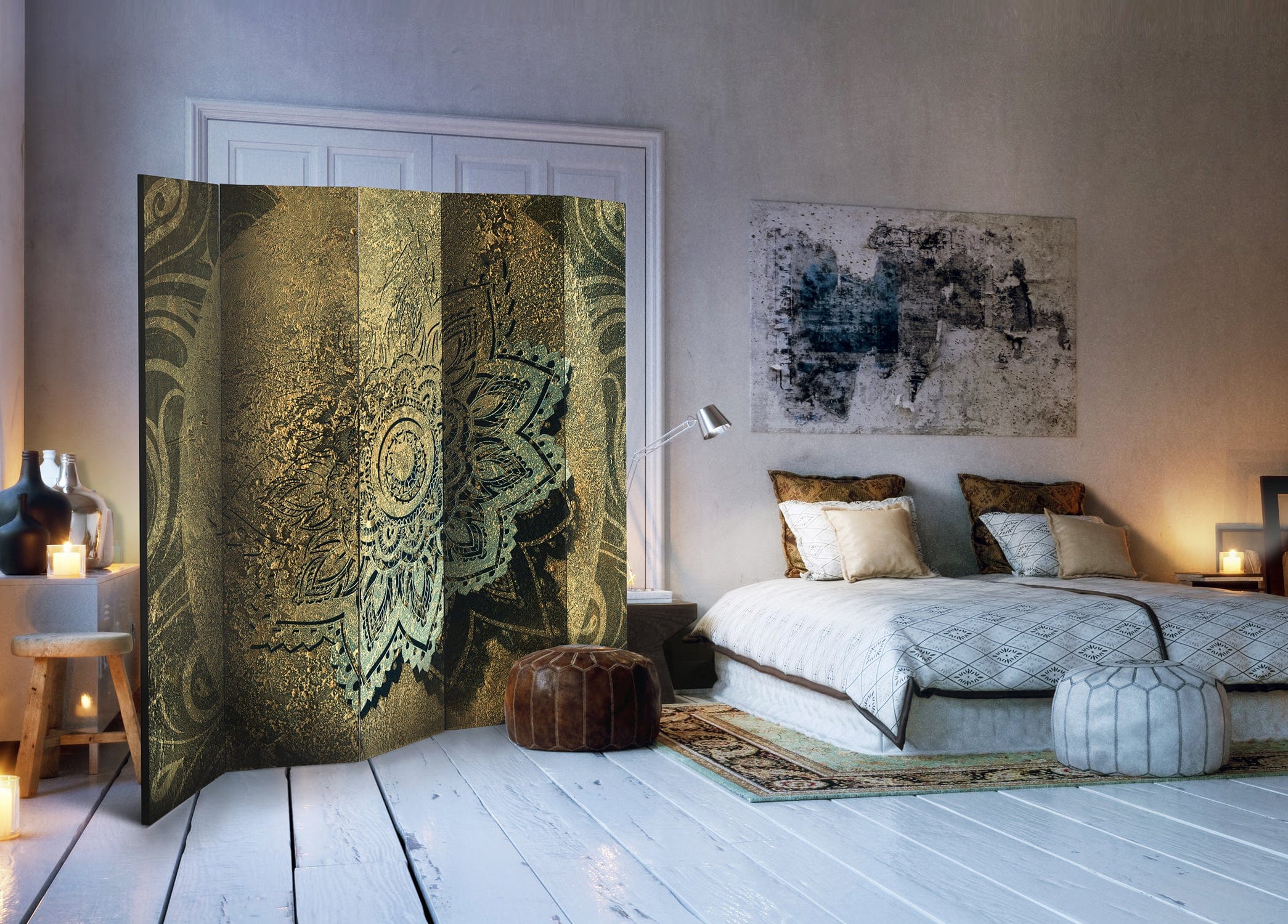 Aizslietnis 5-daļīgs - Zelta dārgumi (225x172cm) Home Trends