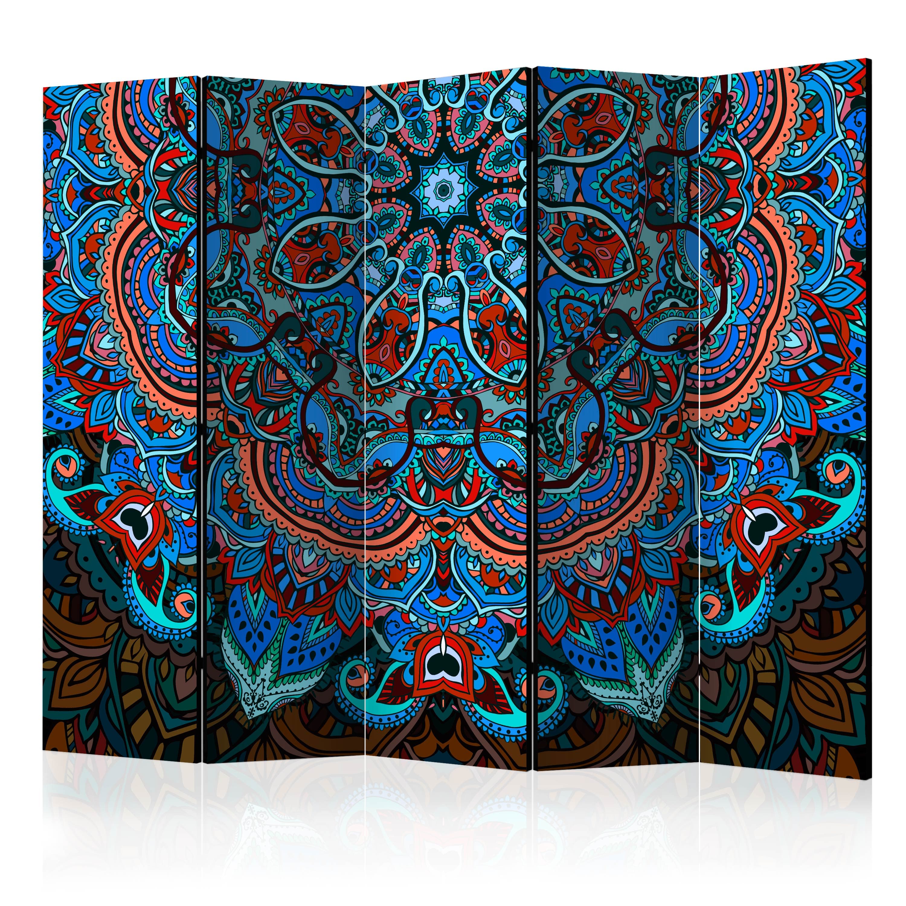 Aizslietnis 5-daļīgs - Zilā fantāzija (225x172cm) Home Trends