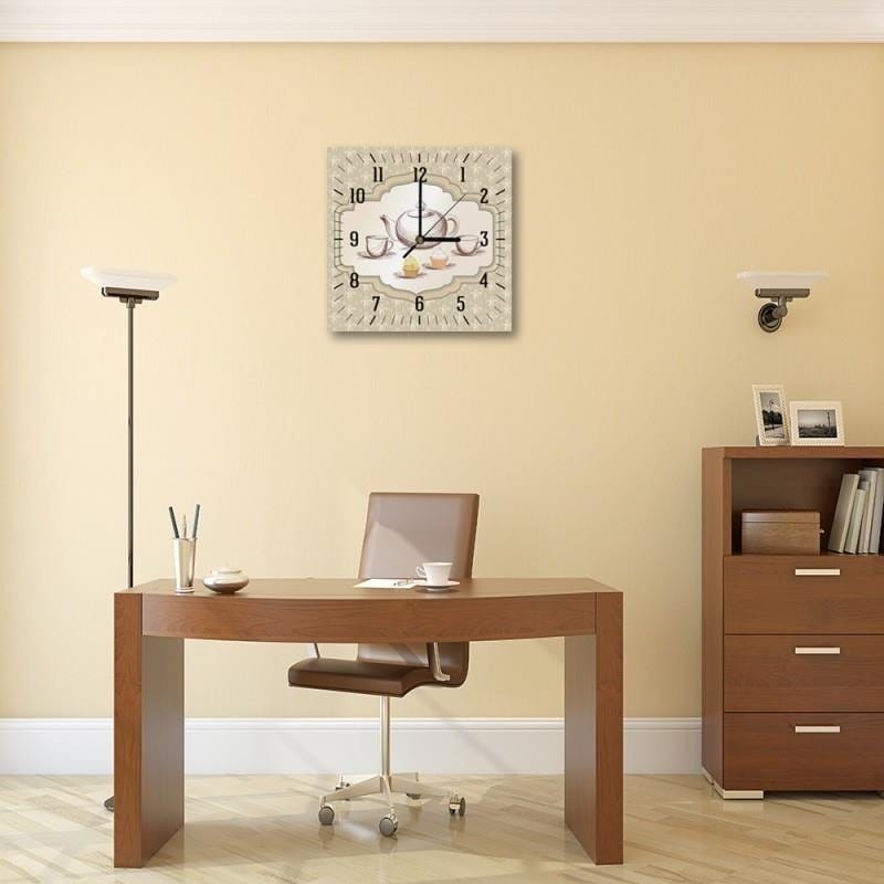 Dekoratīvais sienas pulkstenis Afternoon tea E-interjers.lv