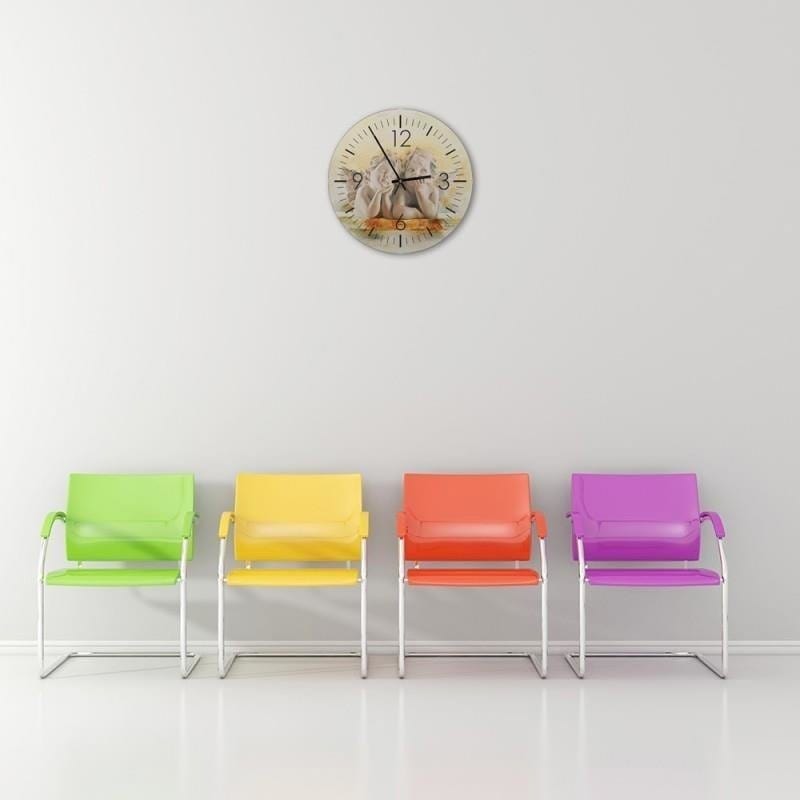 Dekoratīvais sienas pulkstenis Angels E-interjers.lv