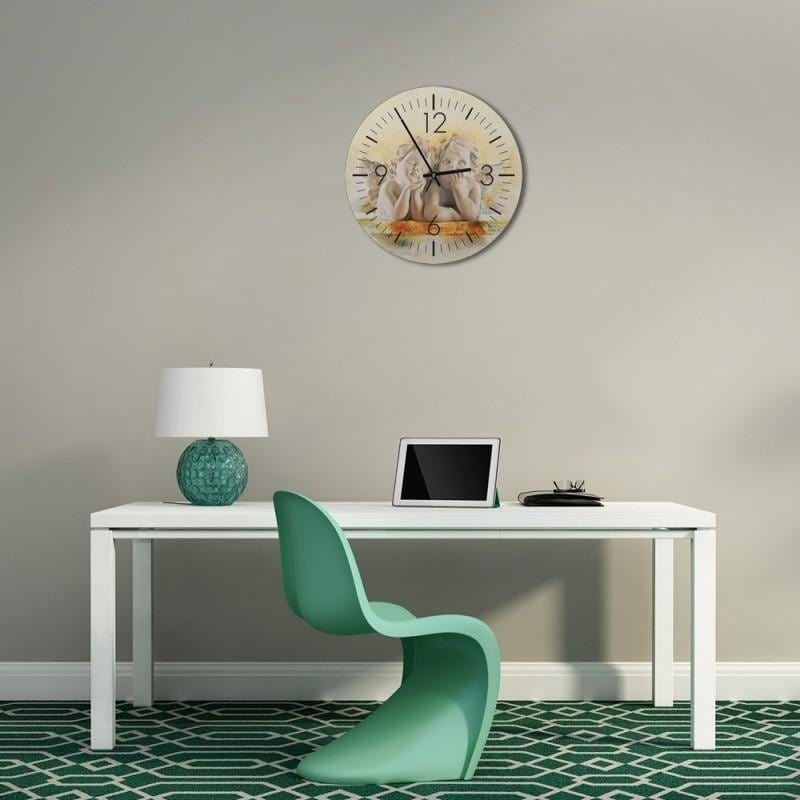 Dekoratīvais sienas pulkstenis Angels E-interjers.lv