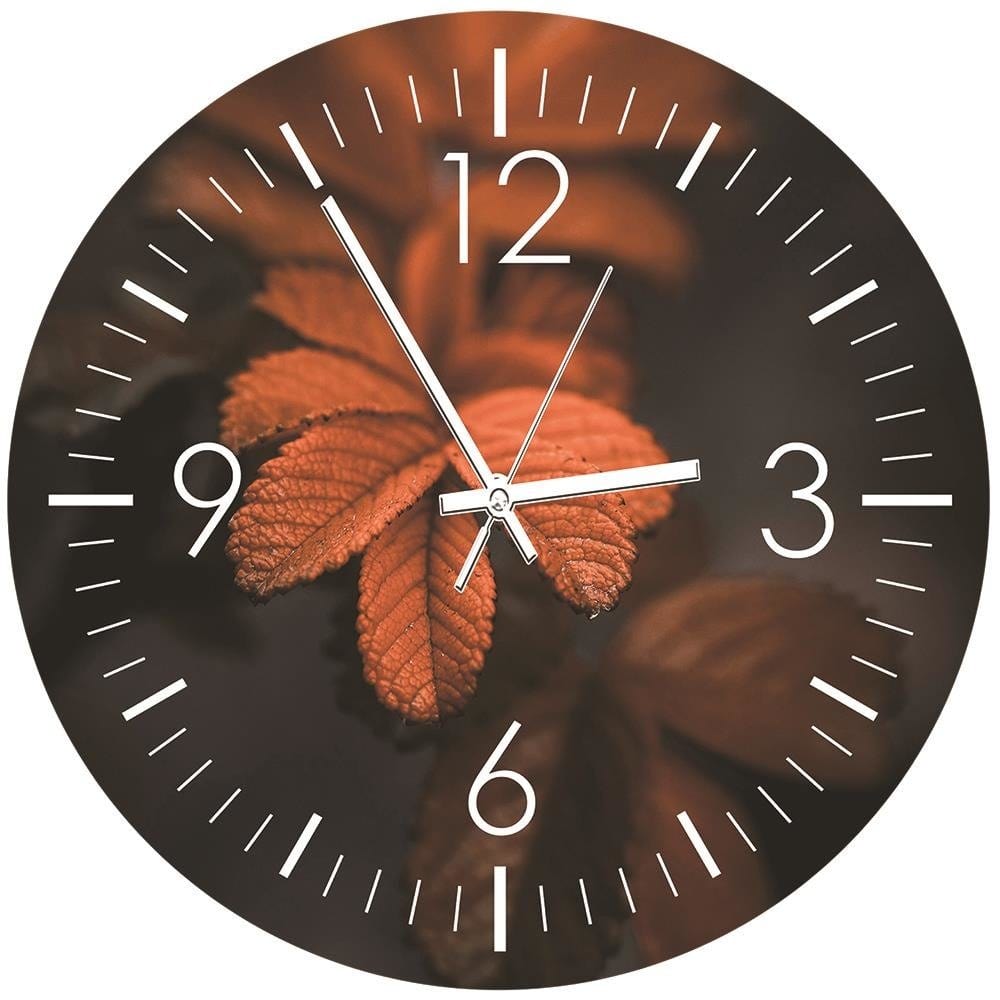 Dekoratīvais sienas pulkstenis Autumn time 1 E-interjers.lv