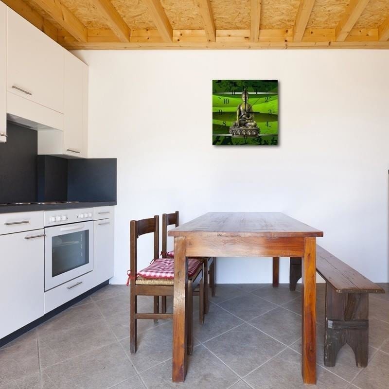 Dekoratīvais sienas pulkstenis Buddha in color E-interjers.lv