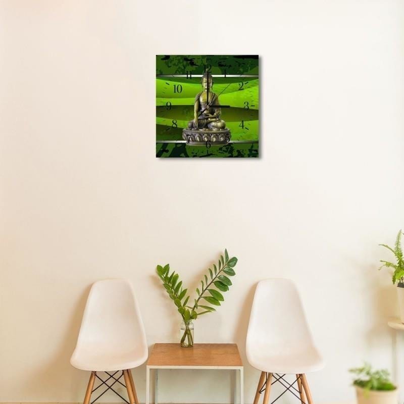 Dekoratīvais sienas pulkstenis Buddha in color E-interjers.lv