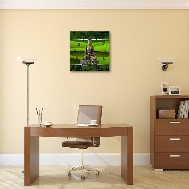 Dekoratīvais sienas pulkstenis Buddha in color E-interjers.lv