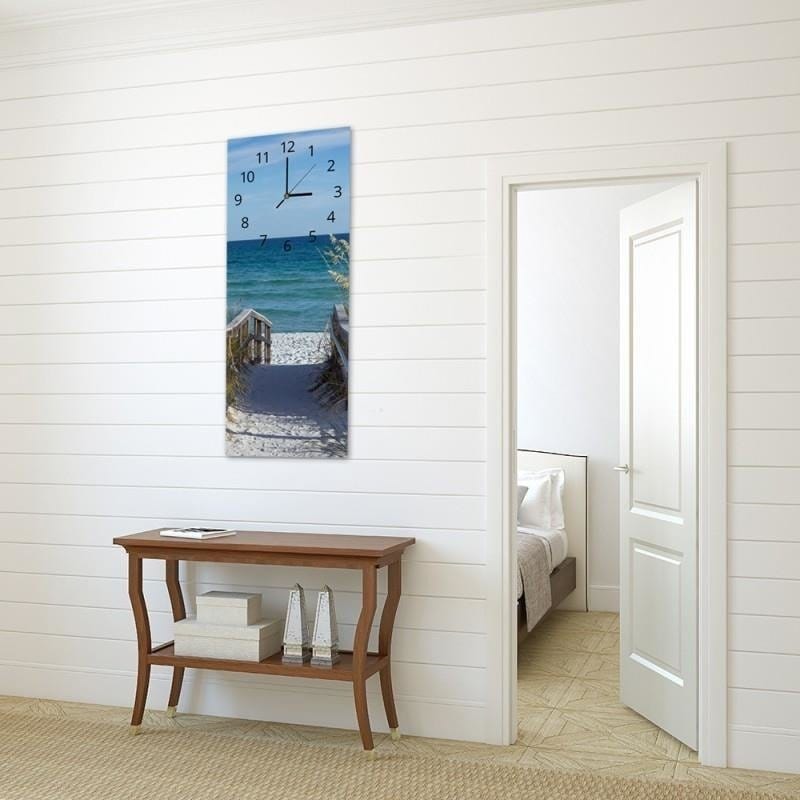 Dekoratīvais sienas pulkstenis Ceļš uz pludmali, 14144 E-interjers.lv