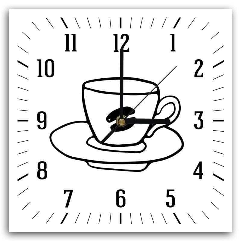 Dekoratīvais sienas pulkstenis Coffee 2 E-interjers.lv