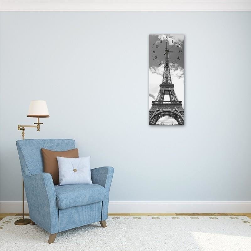 Dekoratīvais sienas pulkstenis Eiffel Tower E-interjers.lv