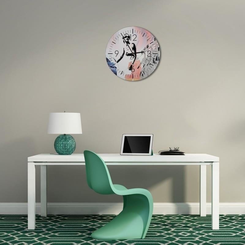 Dekoratīvais sienas pulkstenis Female E-interjers.lv