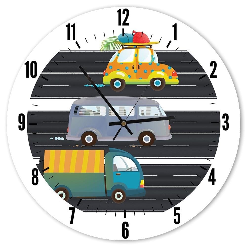 Dekoratīvais sienas pulkstenis Highway E-interjers.lv