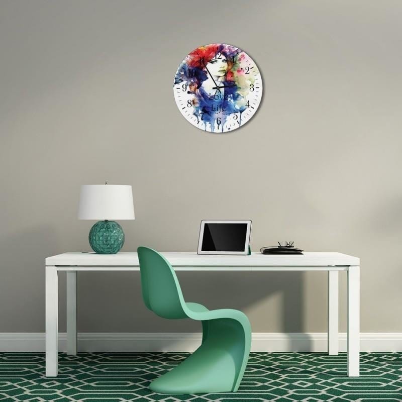 Dekoratīvais sienas pulkstenis Love life 3 E-interjers.lv