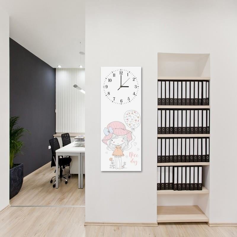 Dekoratīvais sienas pulkstenis Nice day E-interjers.lv