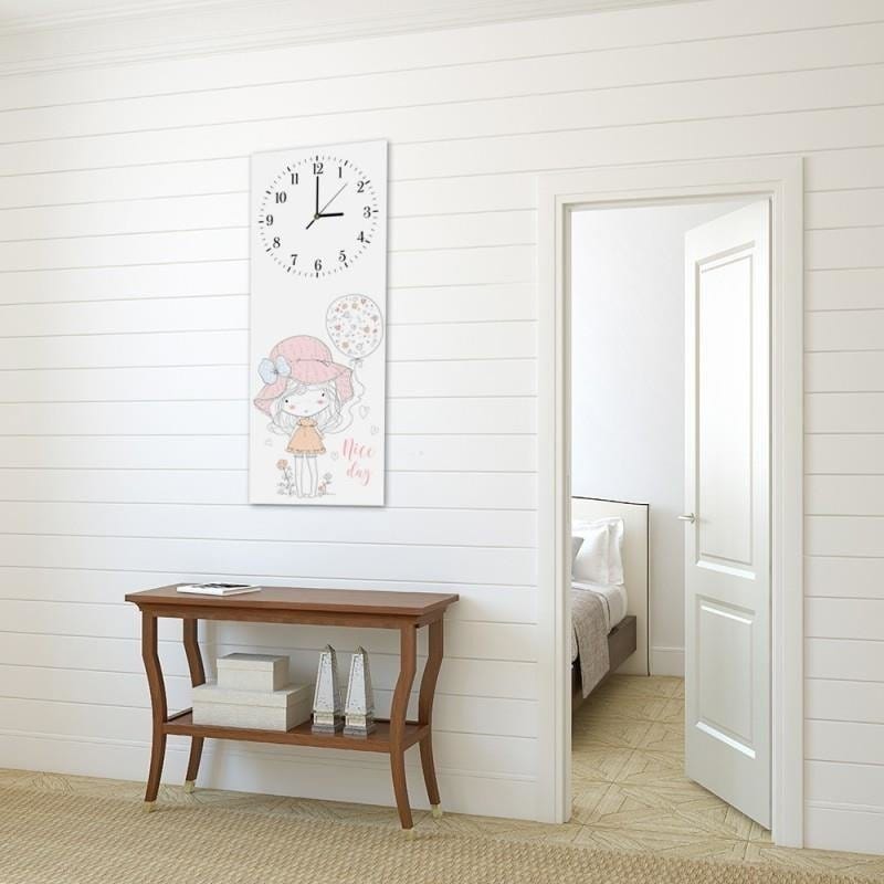 Dekoratīvais sienas pulkstenis Nice day E-interjers.lv