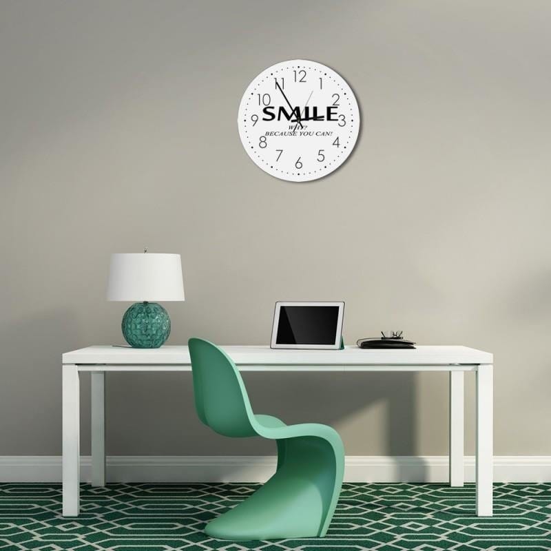 Dekoratīvais sienas pulkstenis Smile E-interjers.lv