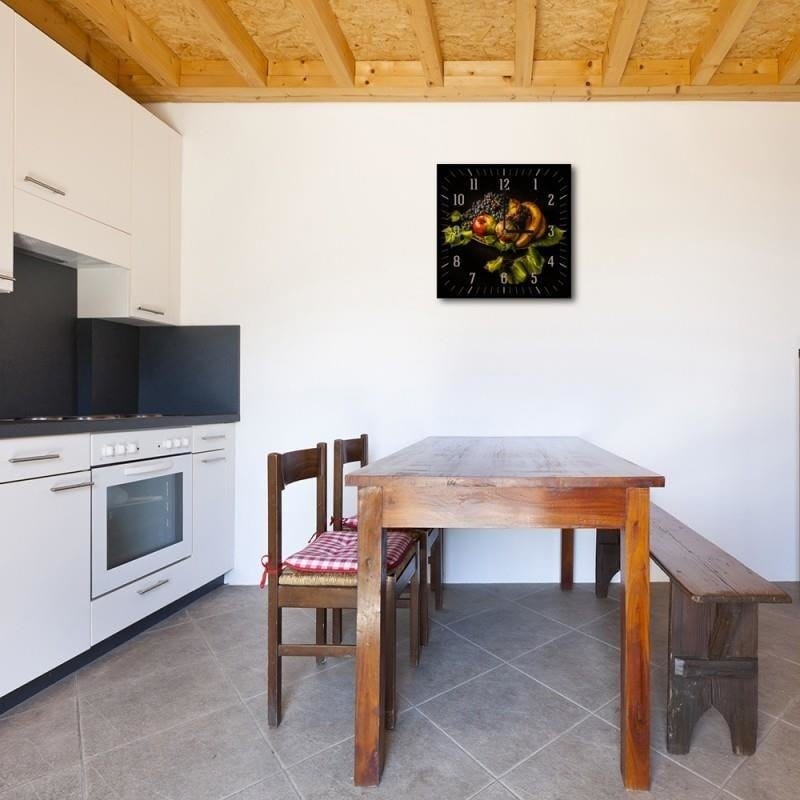 Dekoratīvais sienas pulkstenis Still life E-interjers.lv