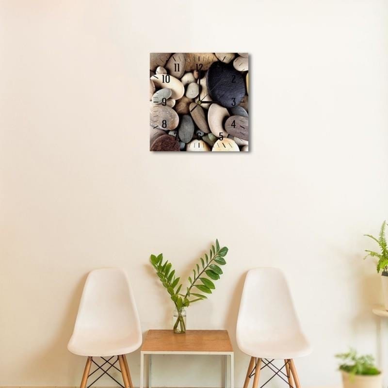 Dekoratīvais sienas pulkstenis Stone composition E-interjers.lv