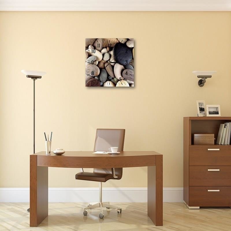 Dekoratīvais sienas pulkstenis Stone composition E-interjers.lv