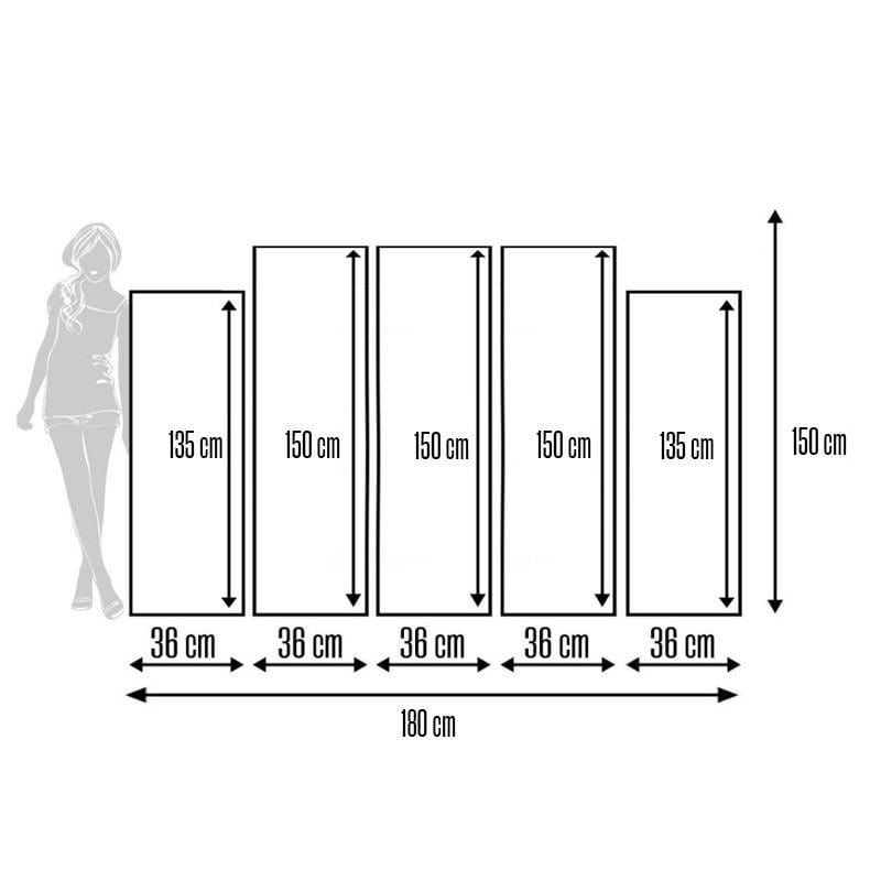 Dekoratīvais sienas pulkstenis Stone composition E-interjers.lv