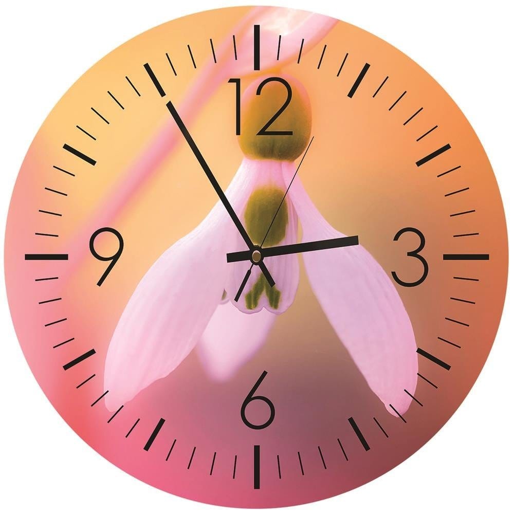 Dekoratīvais sienas pulkstenis Time fragility E-interjers.lv